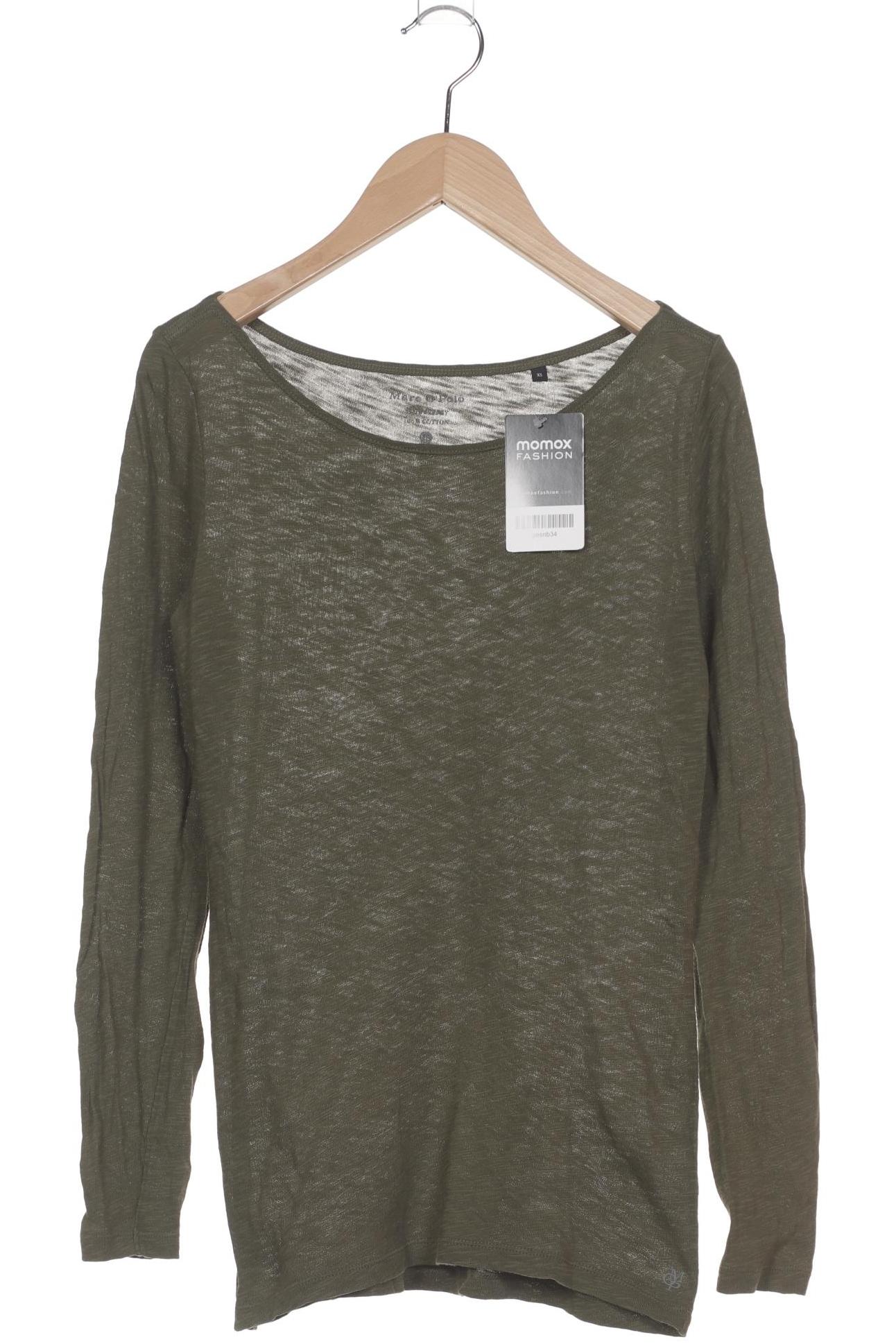 

Marc O Polo Damen Langarmshirt, grün, Gr. 34
