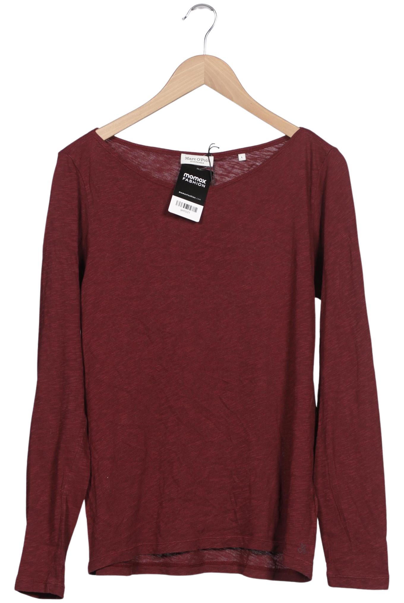 

Marc O Polo Damen Langarmshirt, bordeaux, Gr. 42