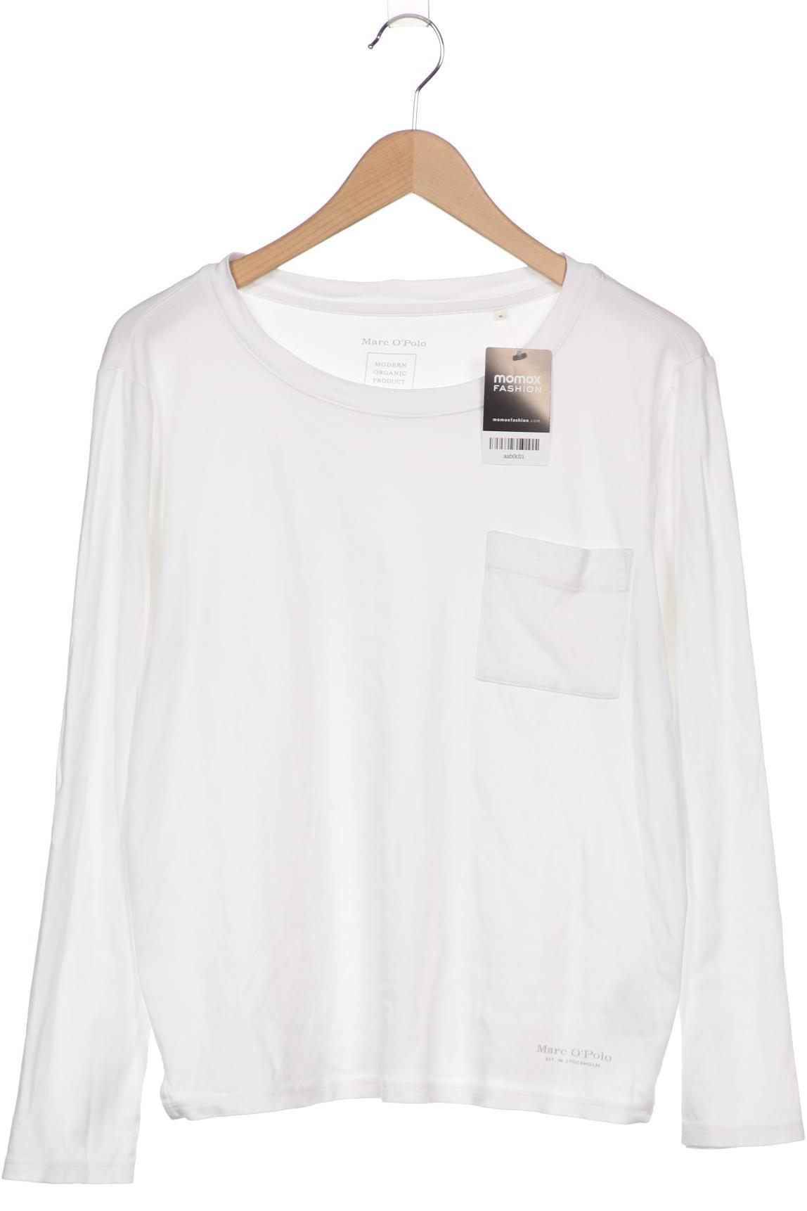 

Marc O Polo Damen Langarmshirt, weiß, Gr. 38