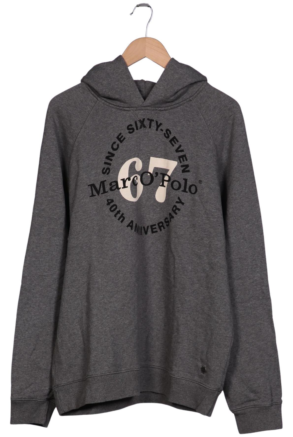 

Marc O Polo Herren Kapuzenpullover, grau, Gr. 54