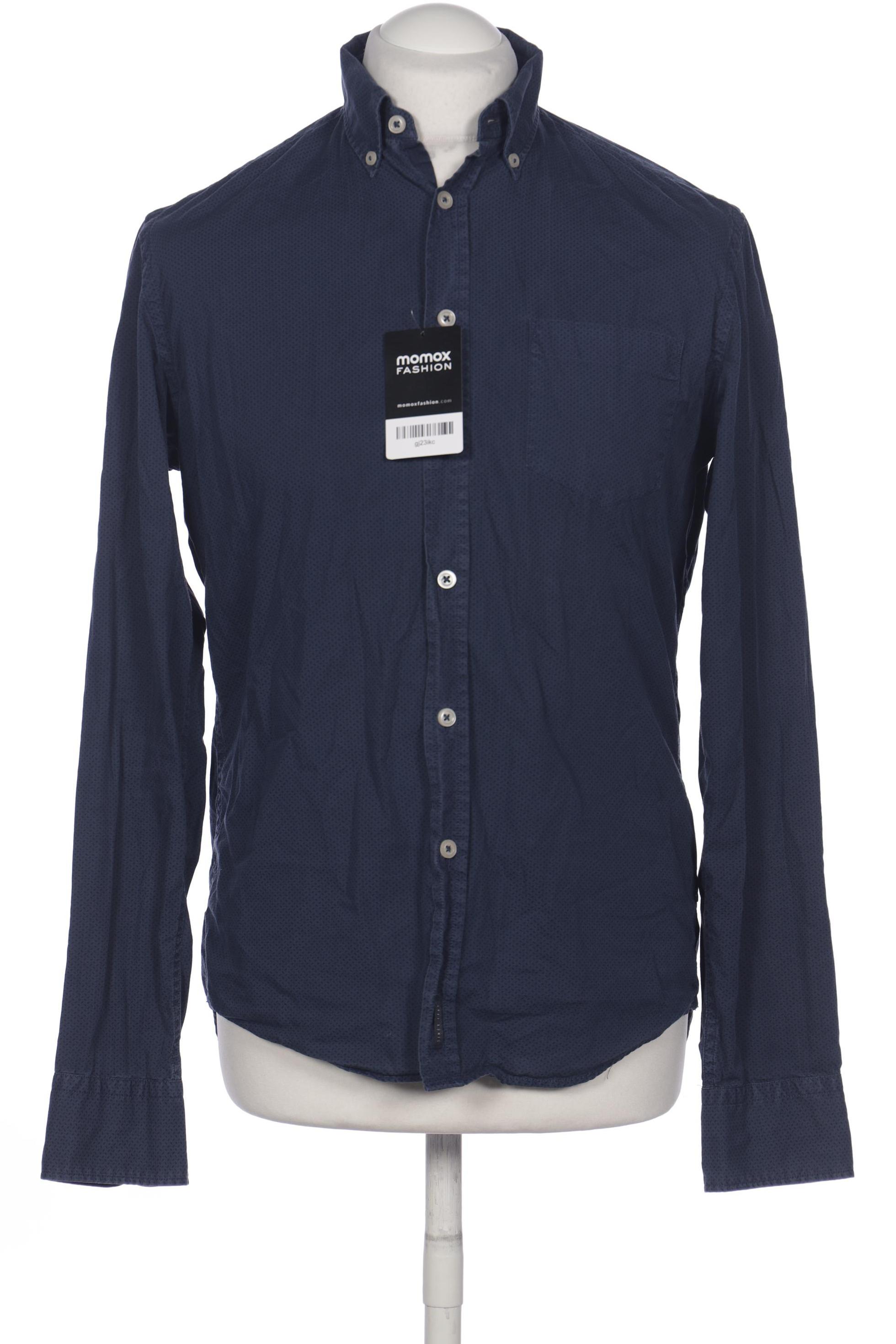

Marc O Polo Herren Hemd, marineblau, Gr. 46
