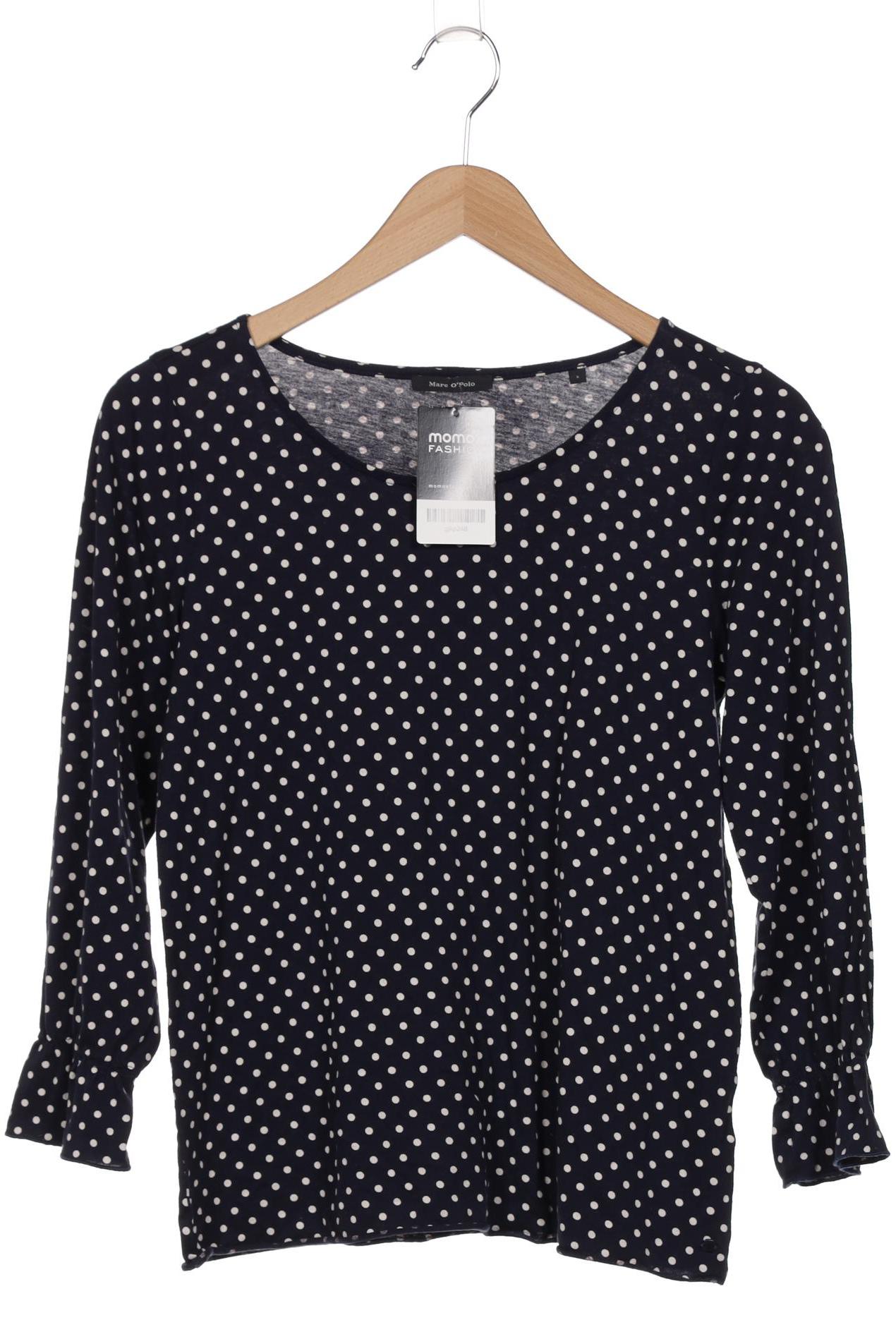 

Marc O Polo Damen Langarmshirt, marineblau
