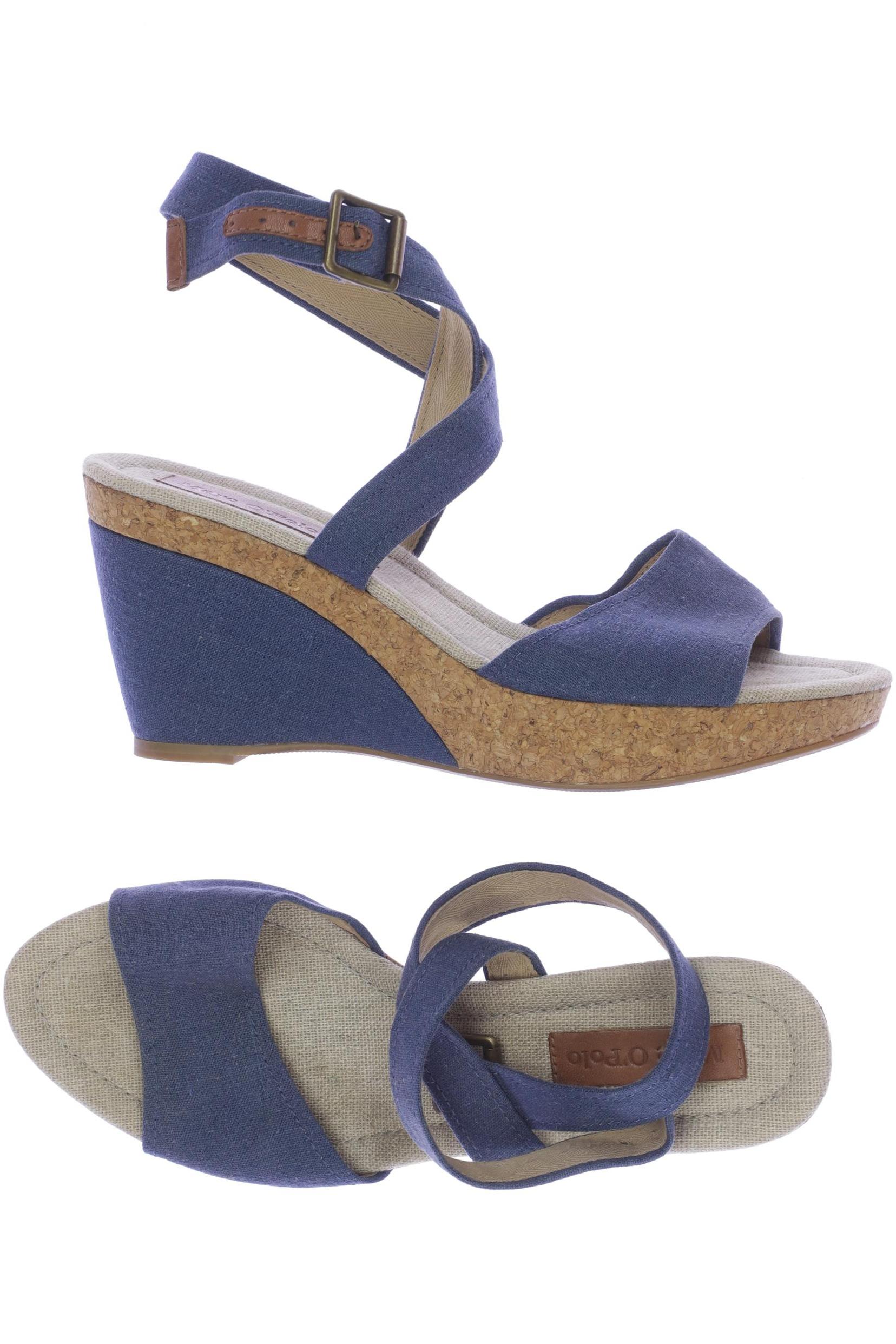 

Marc O Polo Damen Sandale, blau, Gr. 5