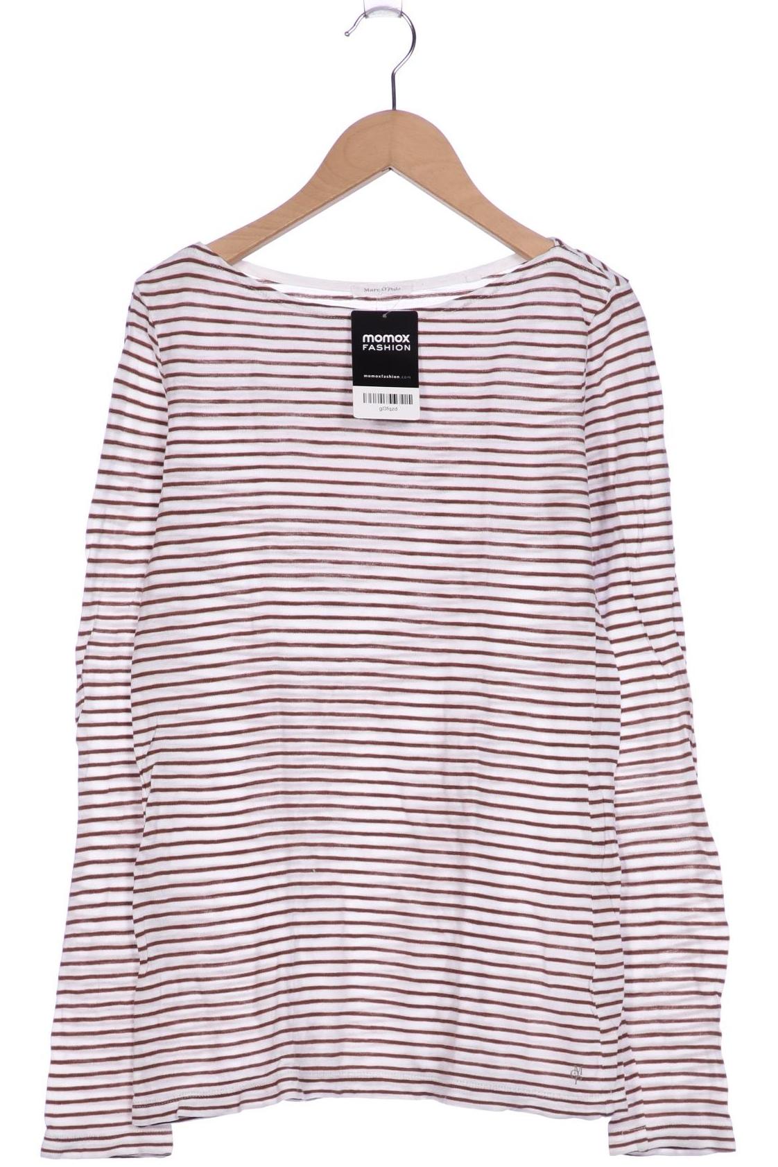 

Marc O Polo Damen Langarmshirt, weiß, Gr. 36