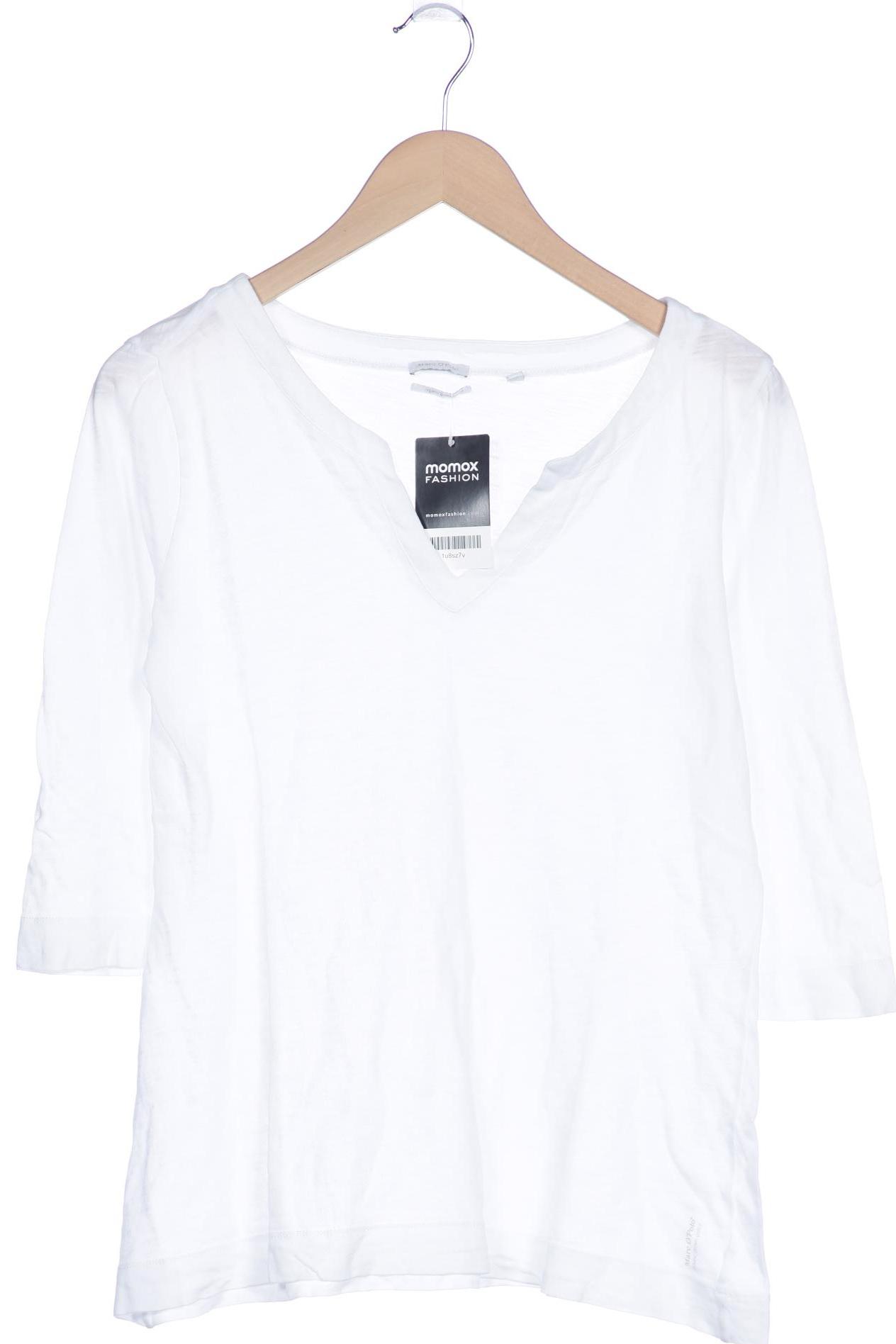 

Marc O Polo Damen Langarmshirt, weiß, Gr. 38