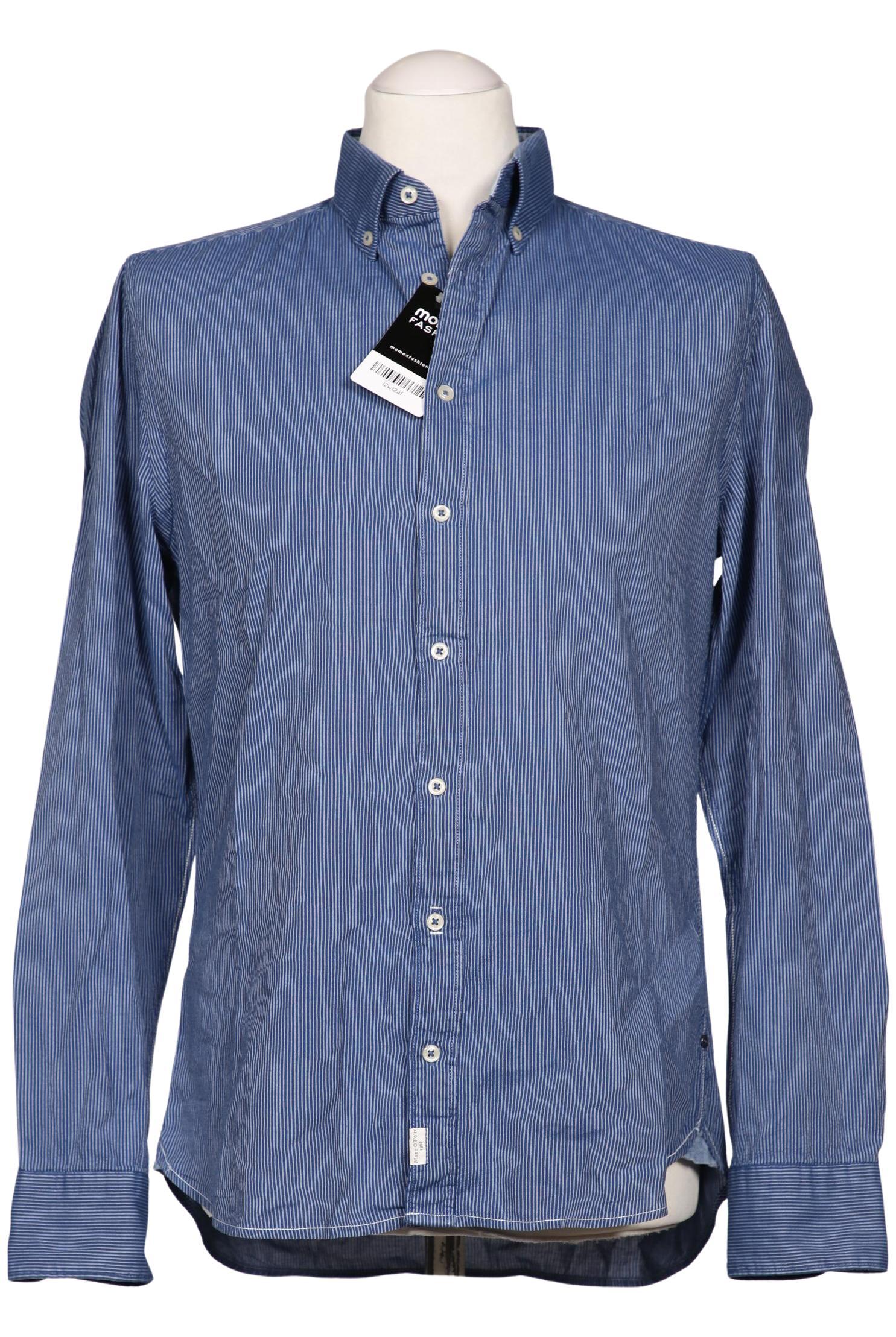 

Marc O Polo Herren Hemd, blau, Gr. 48
