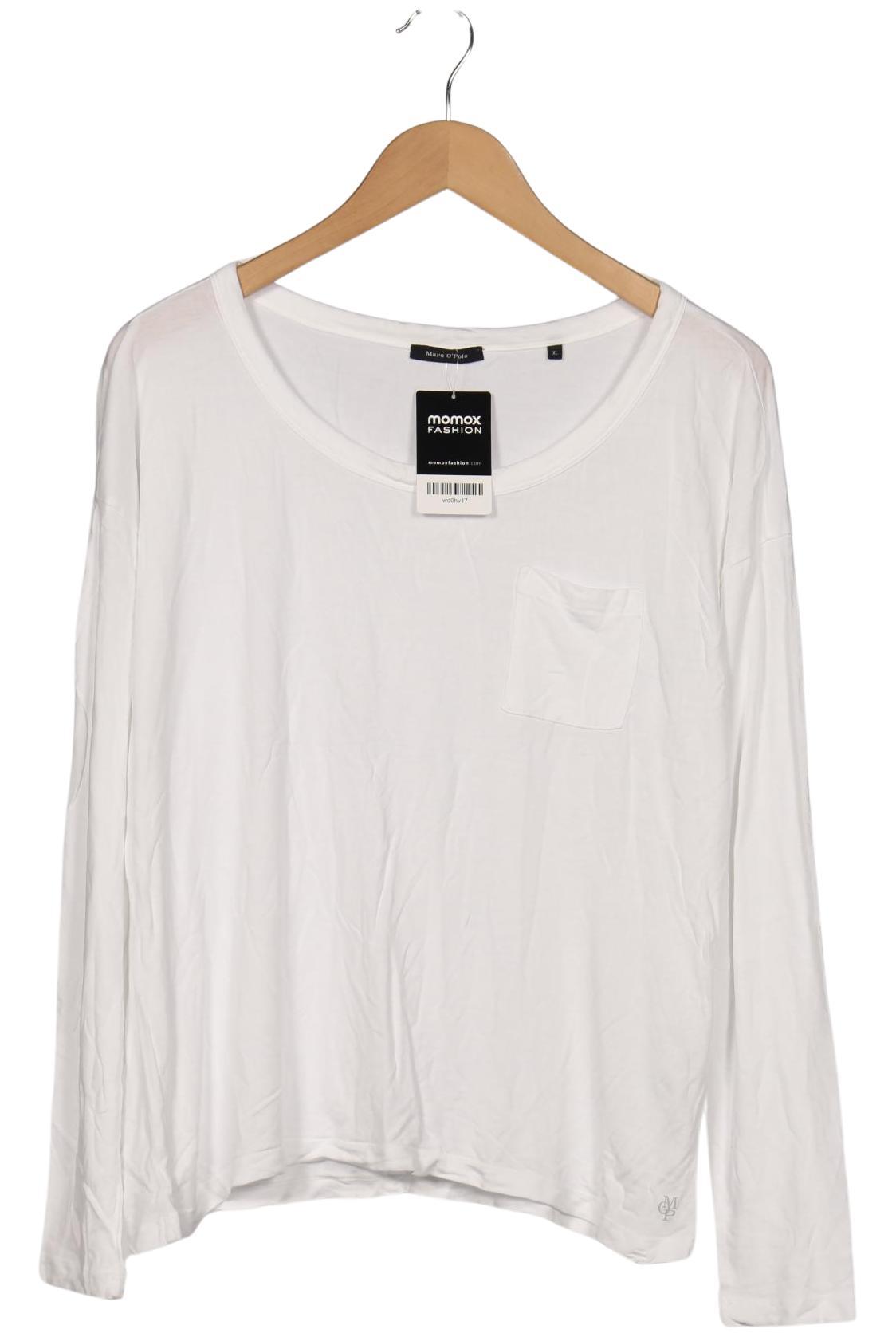 

Marc O Polo Damen Langarmshirt, weiß, Gr. 44