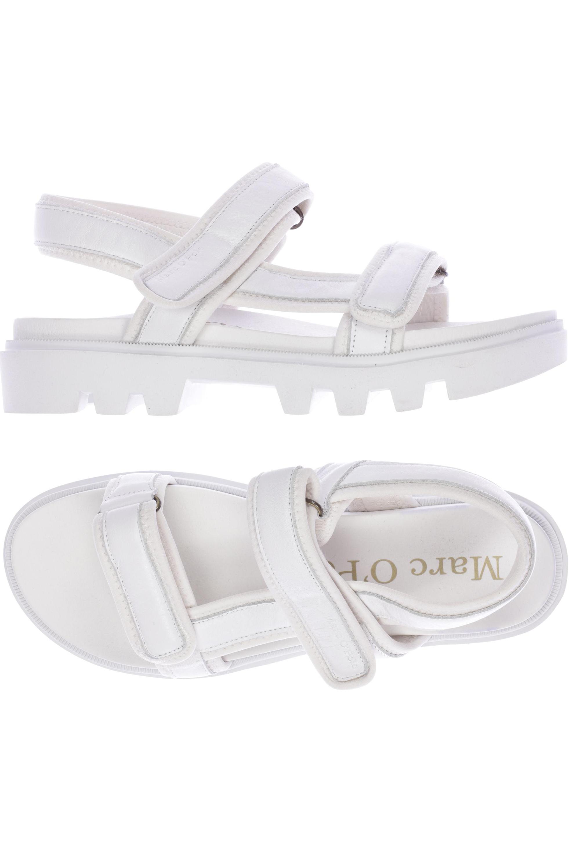 

Marc O Polo Damen Sandale, weiß, Gr. 42