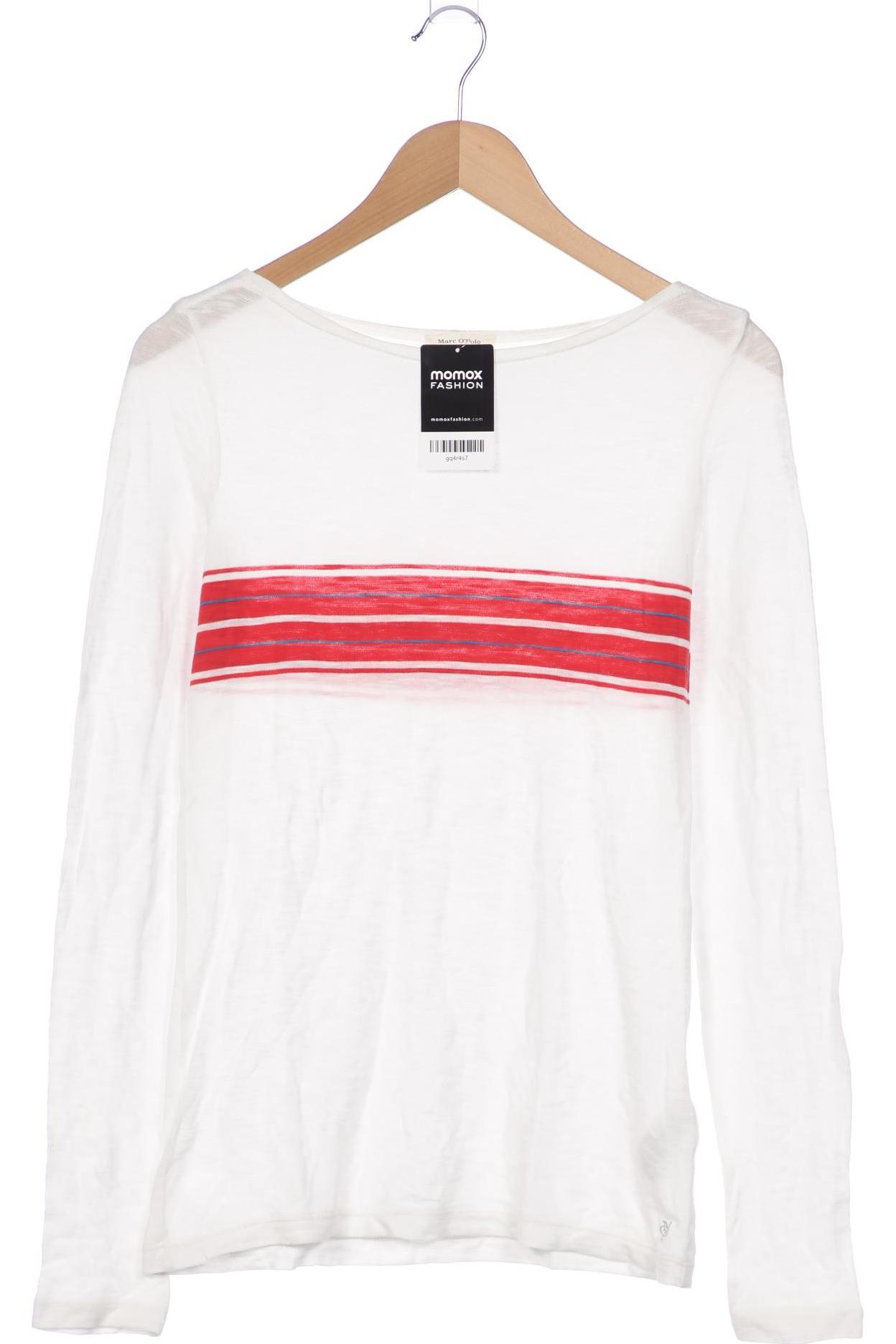 

Marc O Polo Damen Langarmshirt, weiß, Gr. 36
