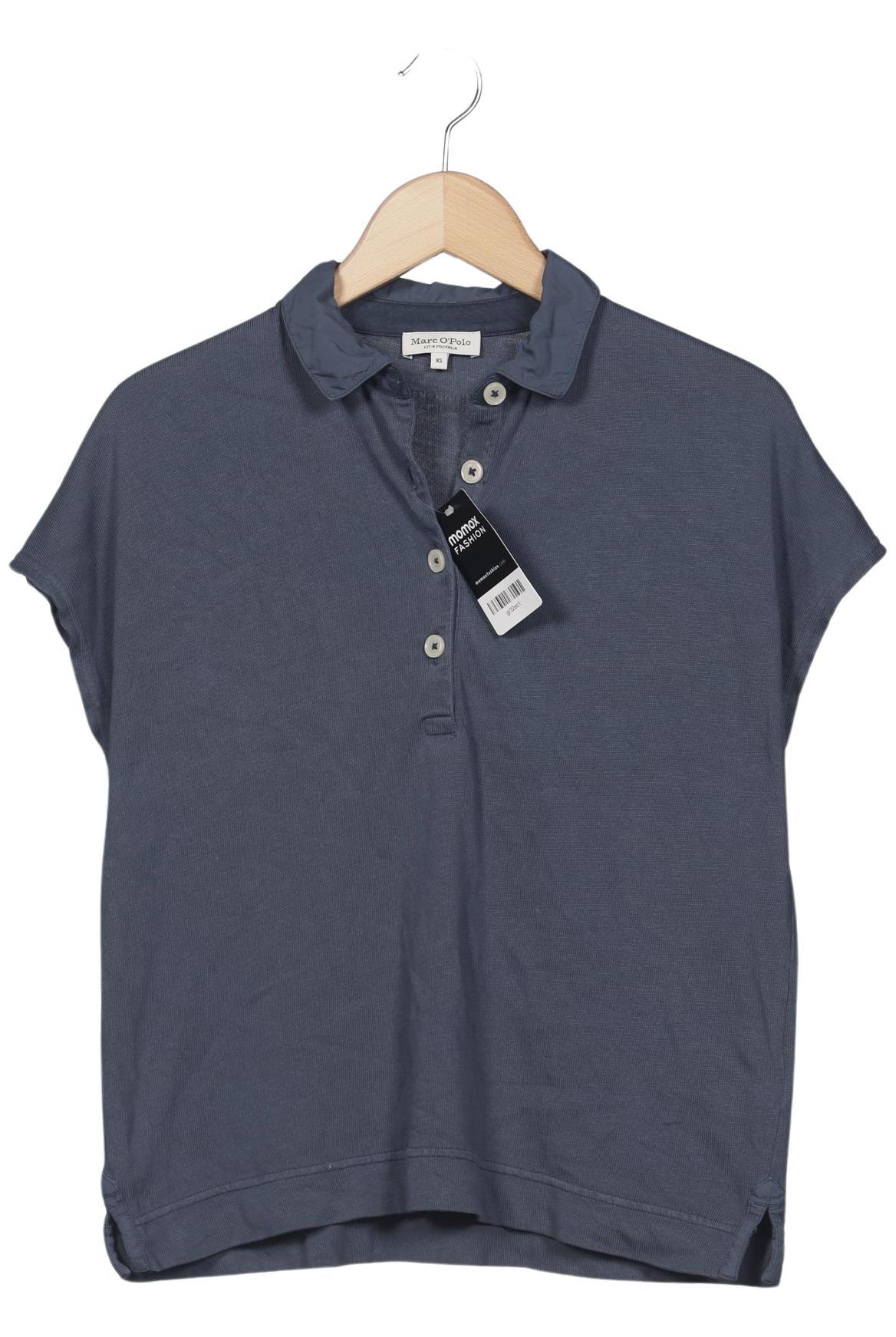 

Marc O Polo Damen Poloshirt, blau, Gr. 34