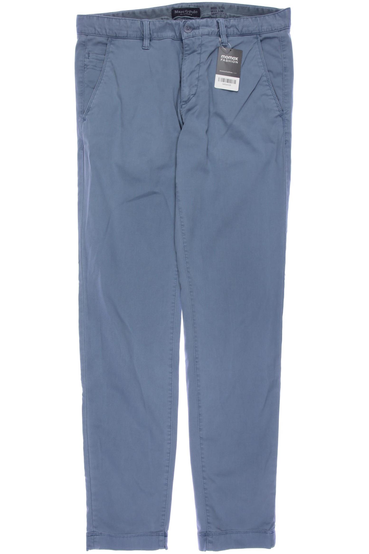 

Marc O Polo Herren Stoffhose, blau, Gr. 33