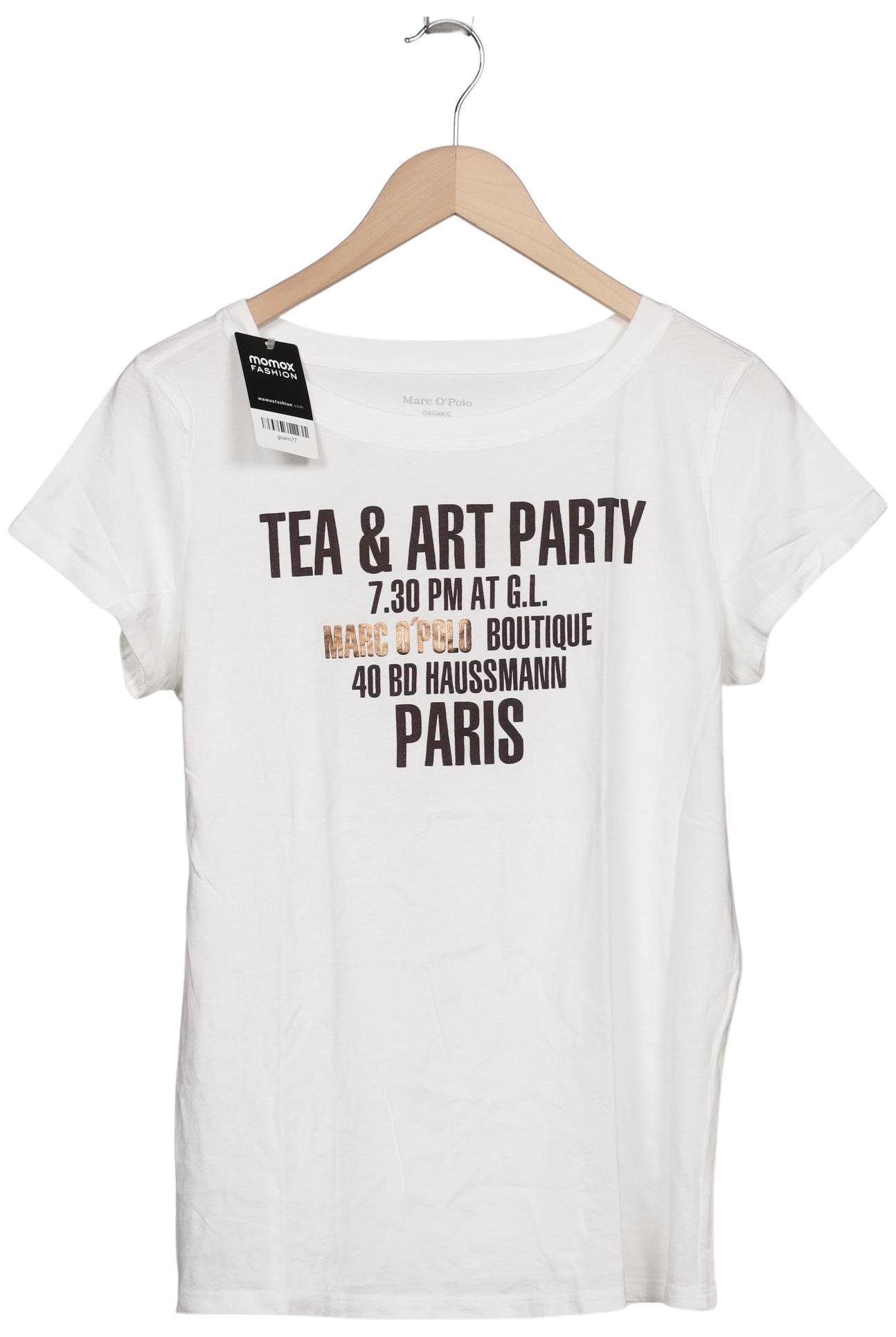 

Marc O Polo Damen T-Shirt, cremeweiß, Gr. 38