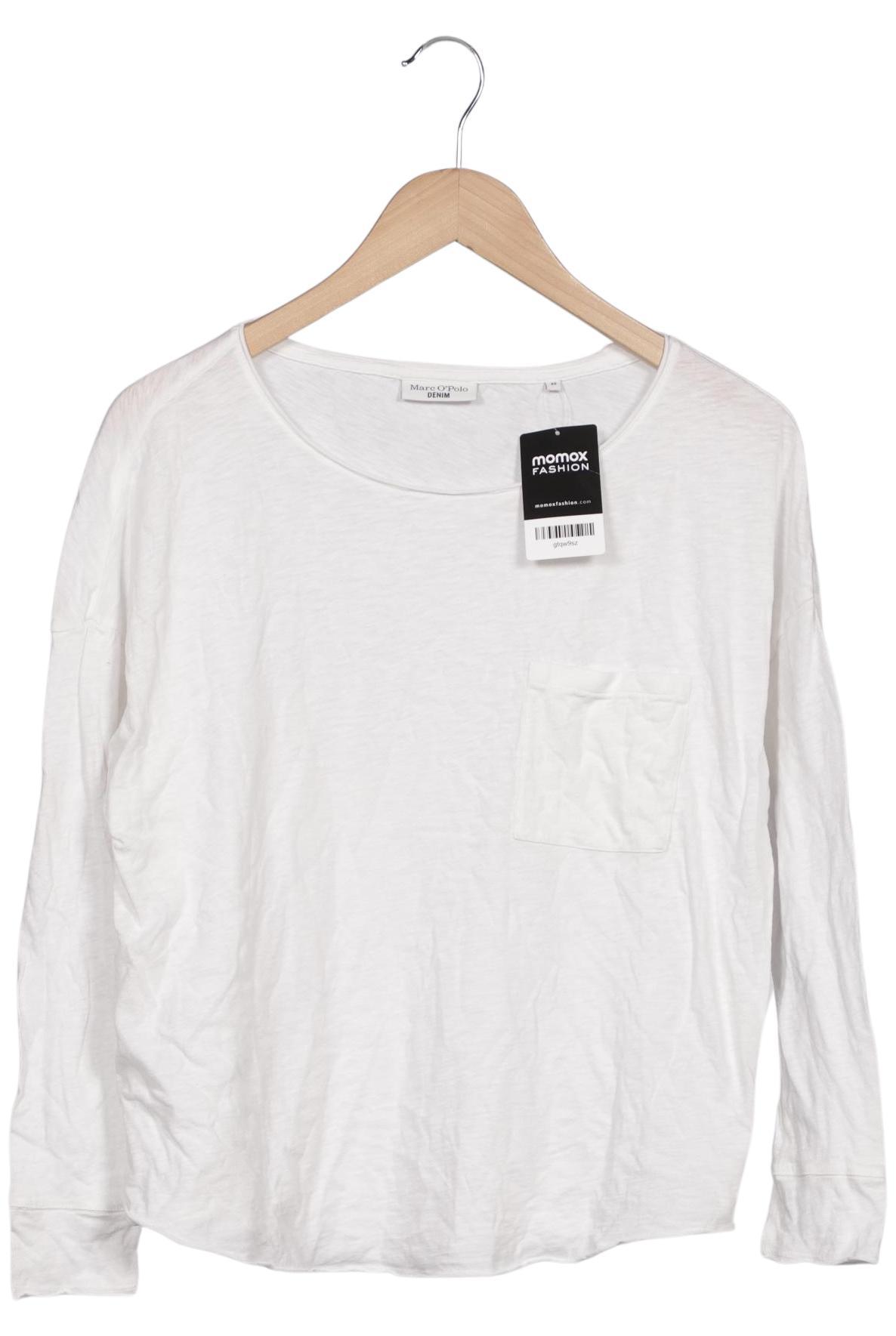 

Marc O Polo Damen Langarmshirt, weiß, Gr. 34