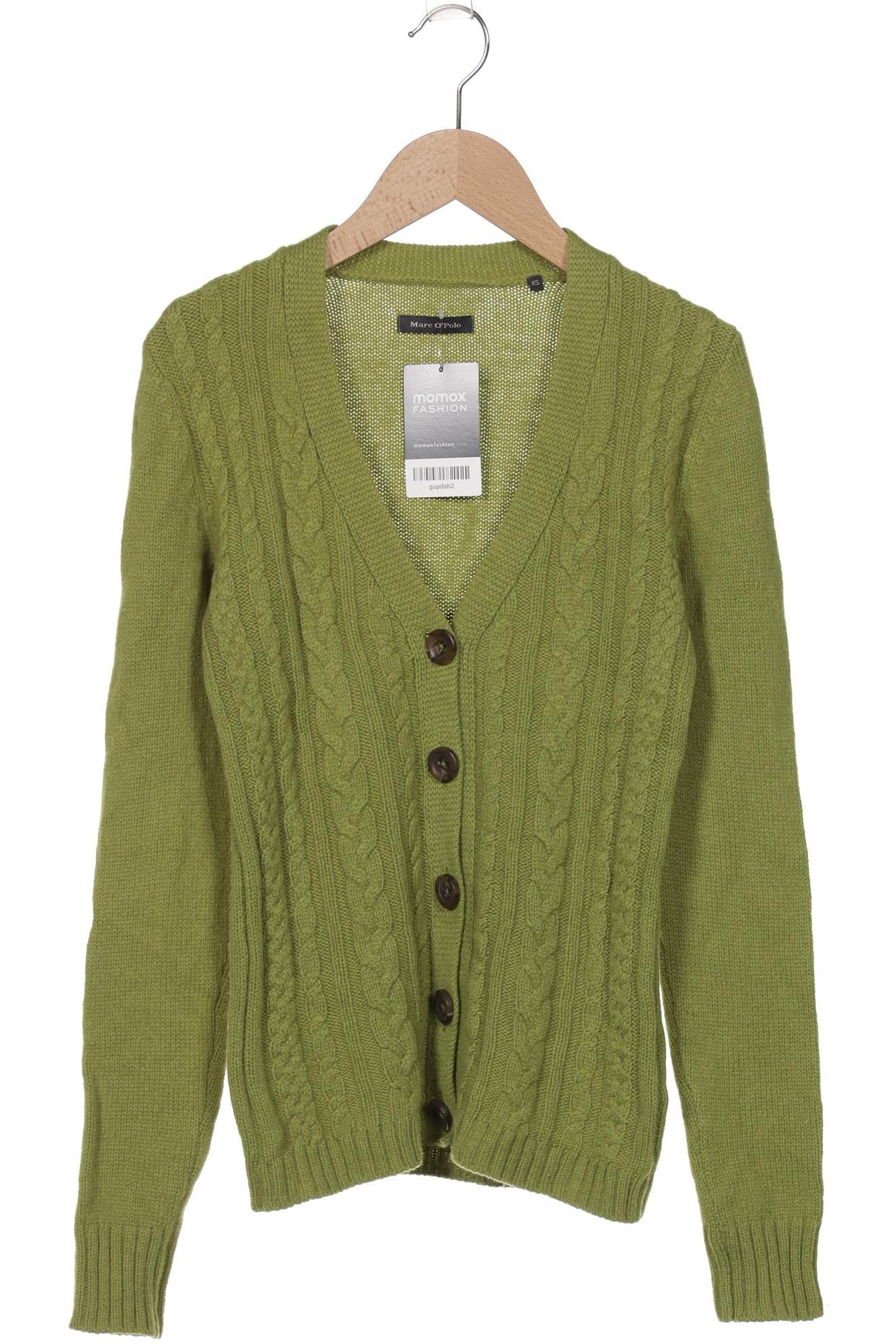 

Marc O Polo Damen Strickjacke, grün, Gr. 34