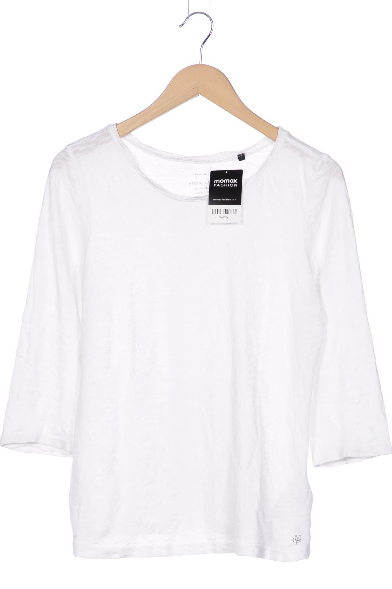 

Marc O Polo Damen Langarmshirt, weiß