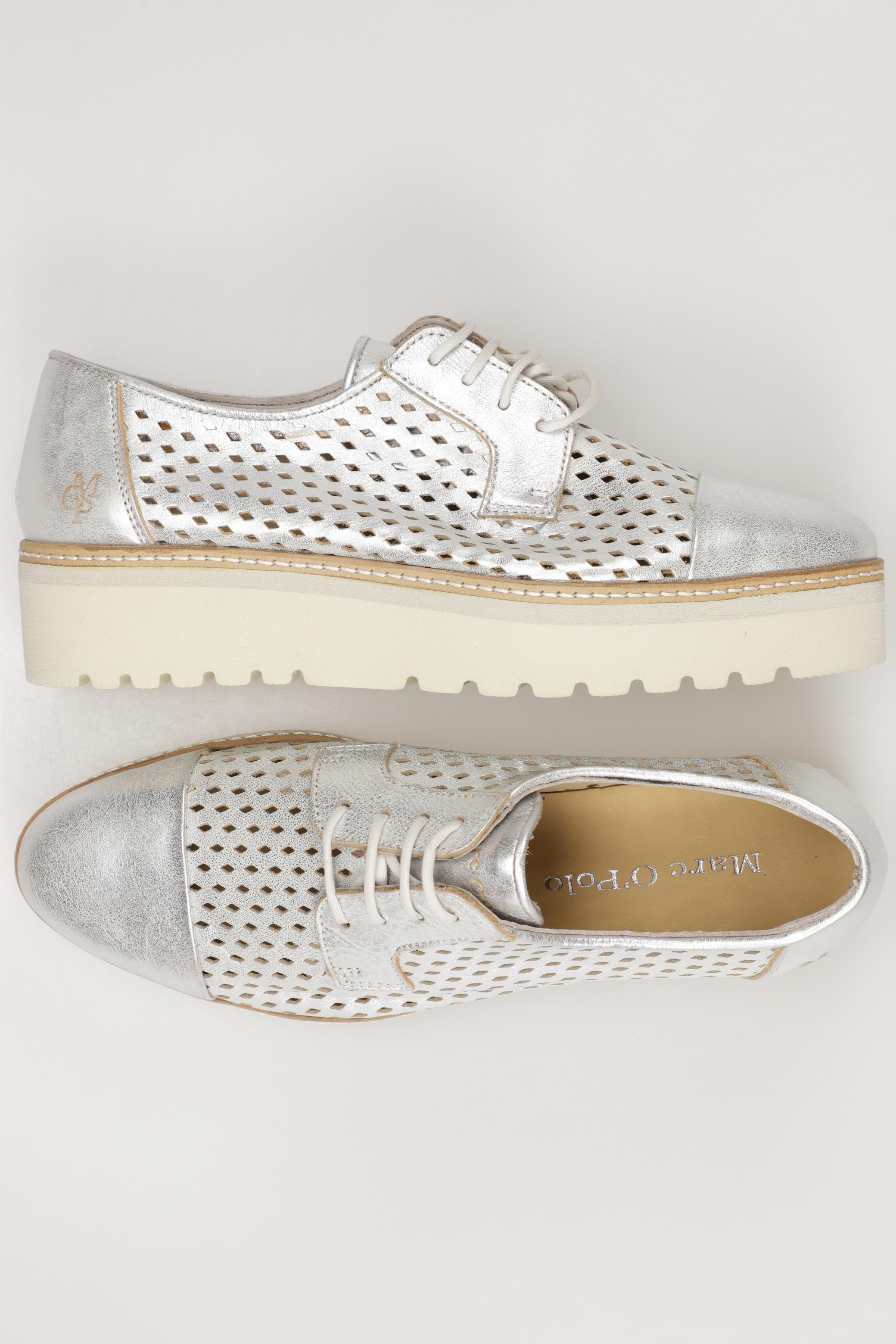 

Marc O Polo Damen Halbschuh, silber, Gr. 4.5