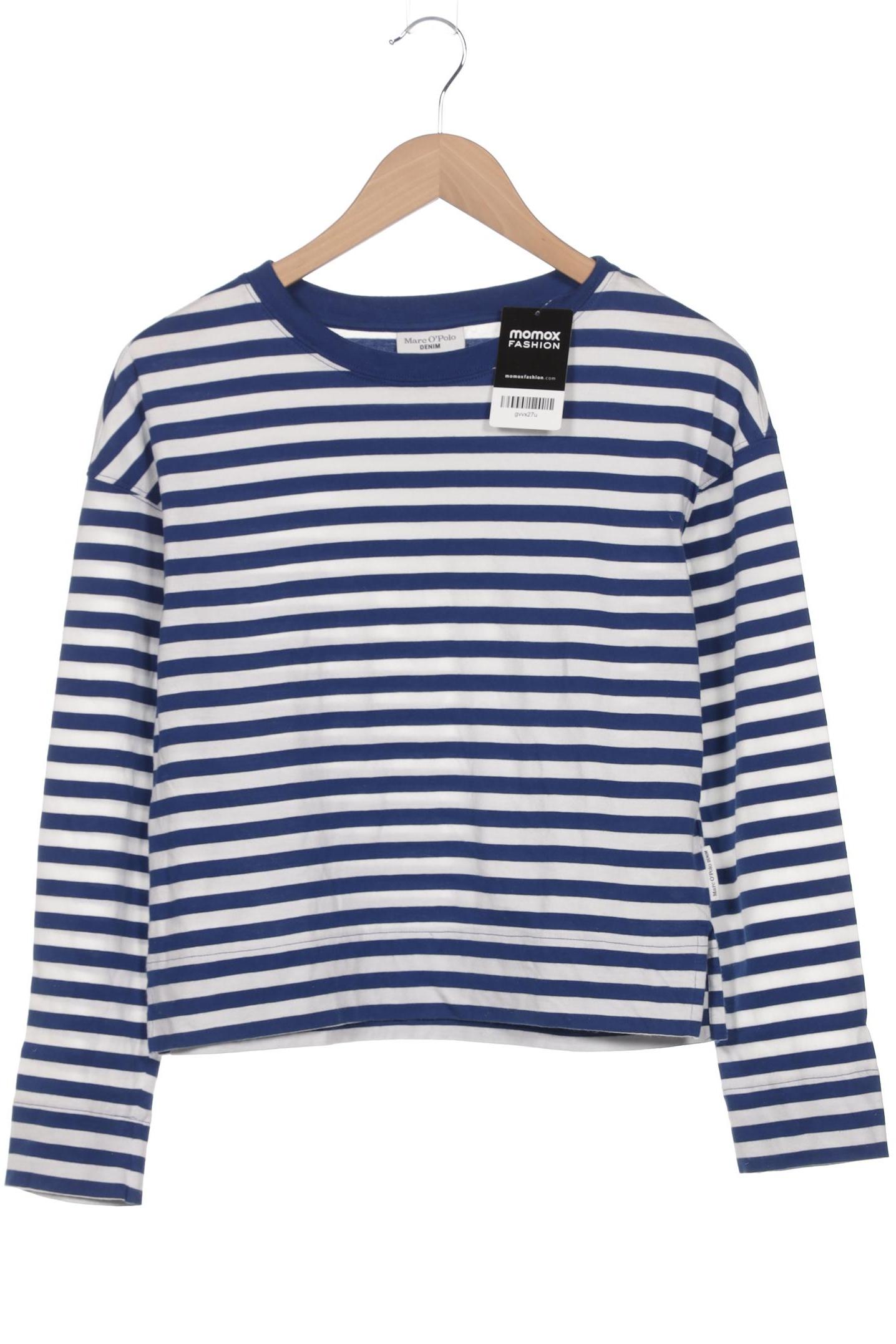 

Marc O Polo Damen Langarmshirt, marineblau, Gr. 34