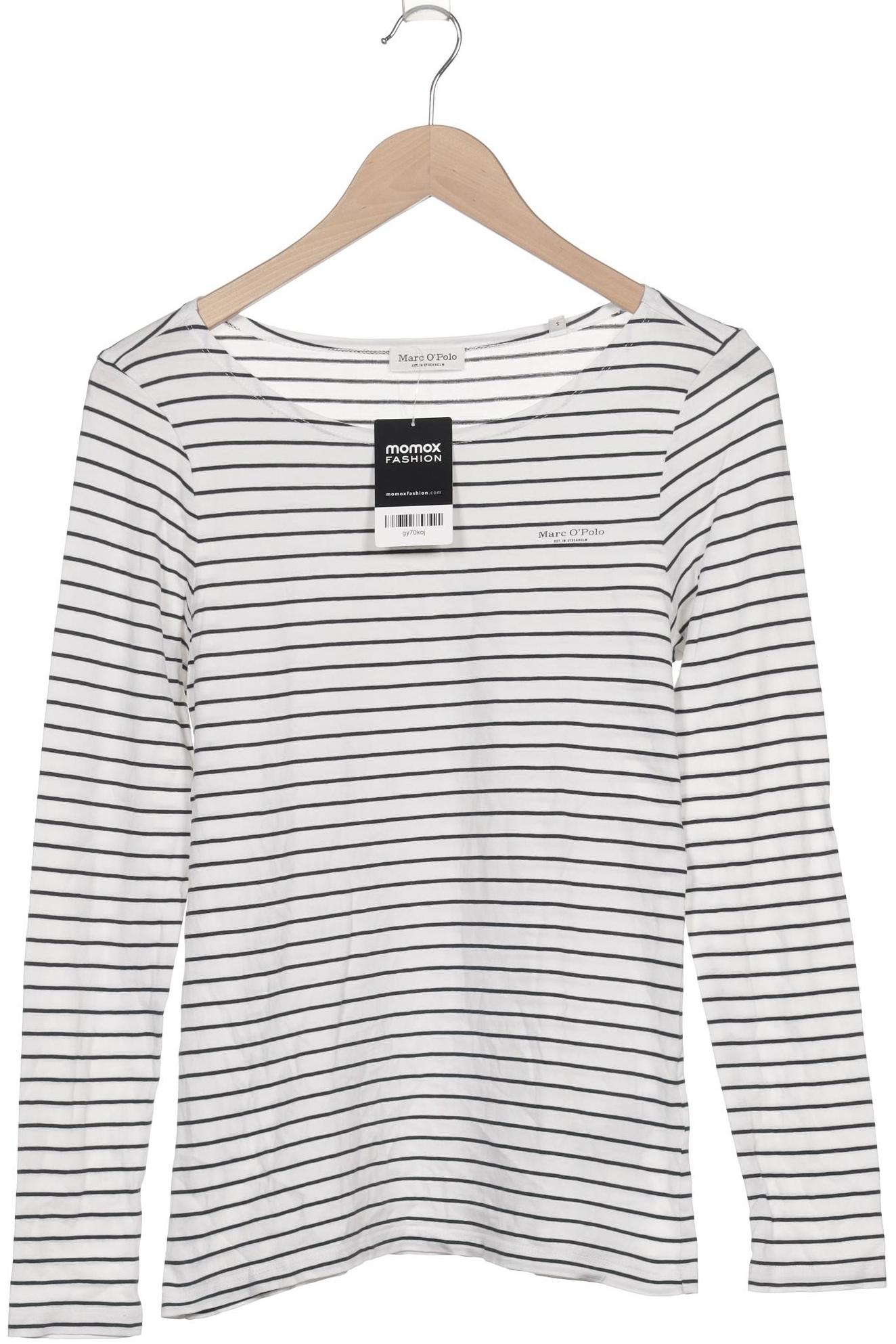 

Marc O Polo Damen Langarmshirt, weiß, Gr. 36