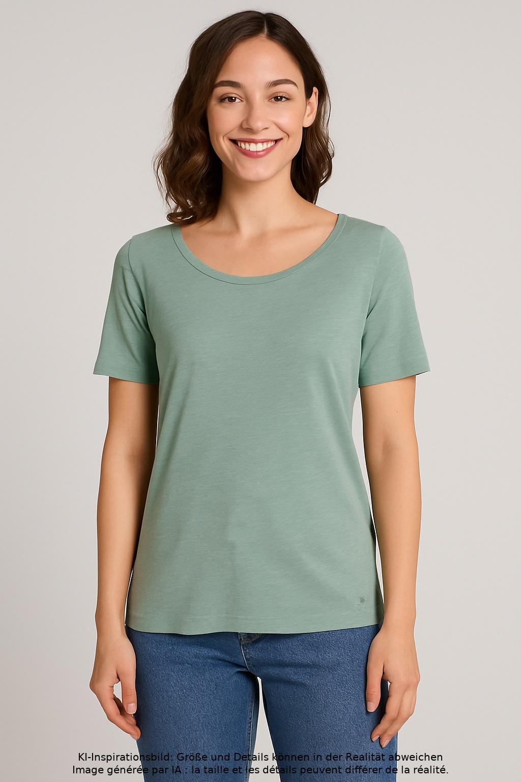 

Marc O Polo Damen T-Shirt, hellgrün, Gr. 36
