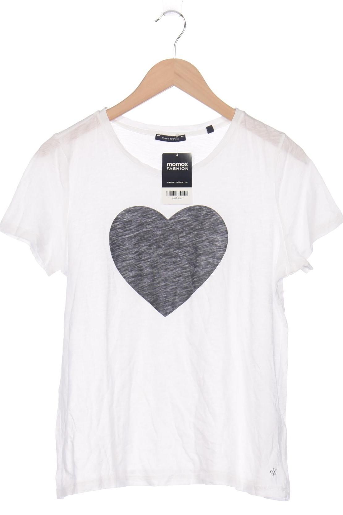 

Marc O Polo Damen T-Shirt, weiß, Gr. 36
