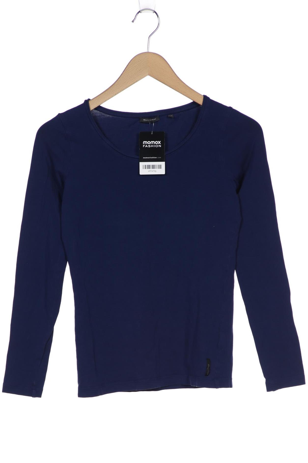 

Marc O Polo Damen Langarmshirt, blau, Gr. 34