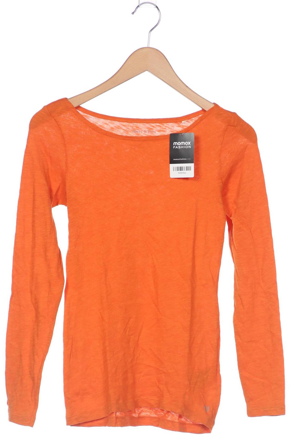 

Marc O Polo Damen Langarmshirt, orange, Gr. 34