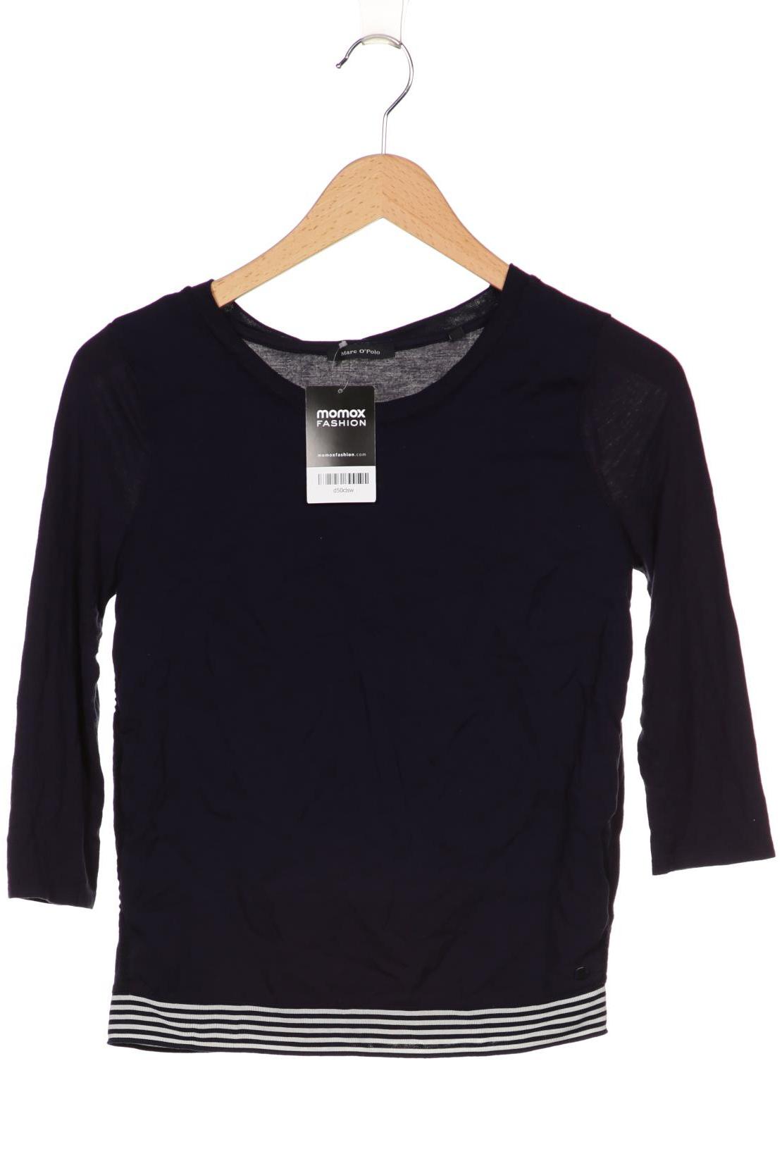 

Marc O Polo Damen Langarmshirt, marineblau, Gr. 34