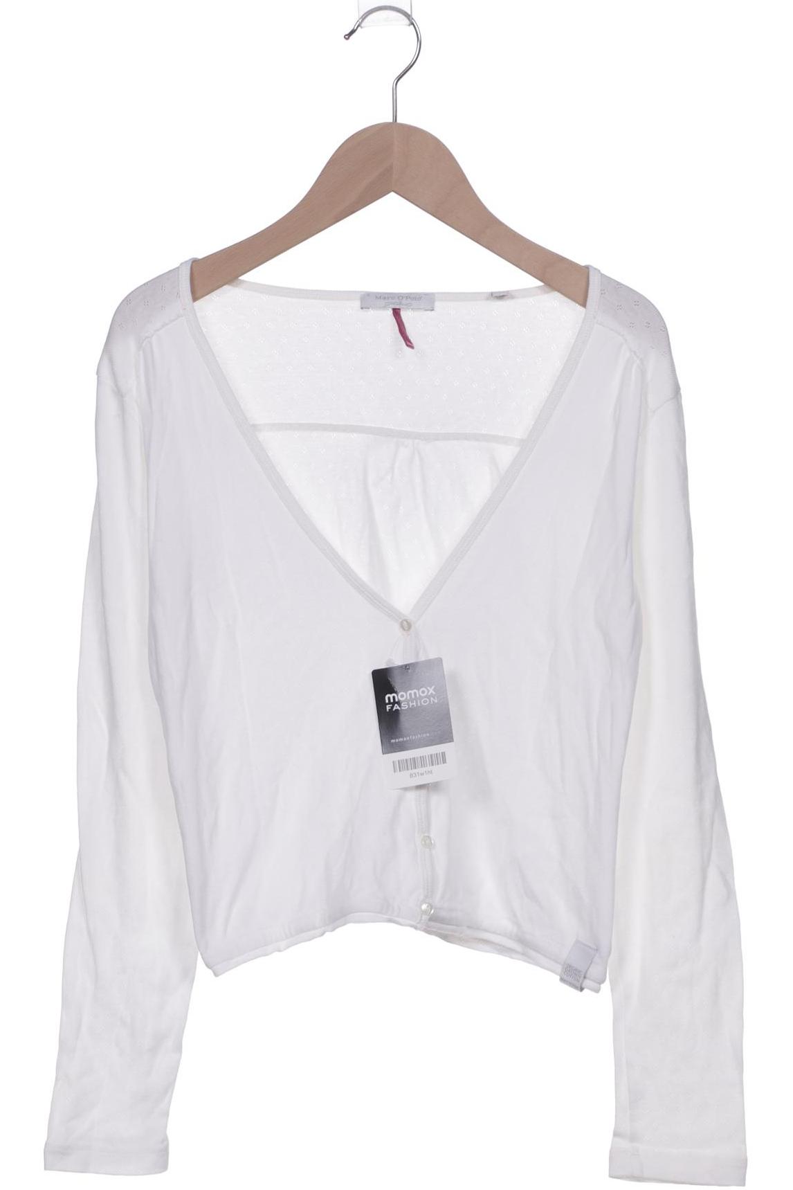 

Marc O Polo Damen Strickjacke, weiß, Gr. 36