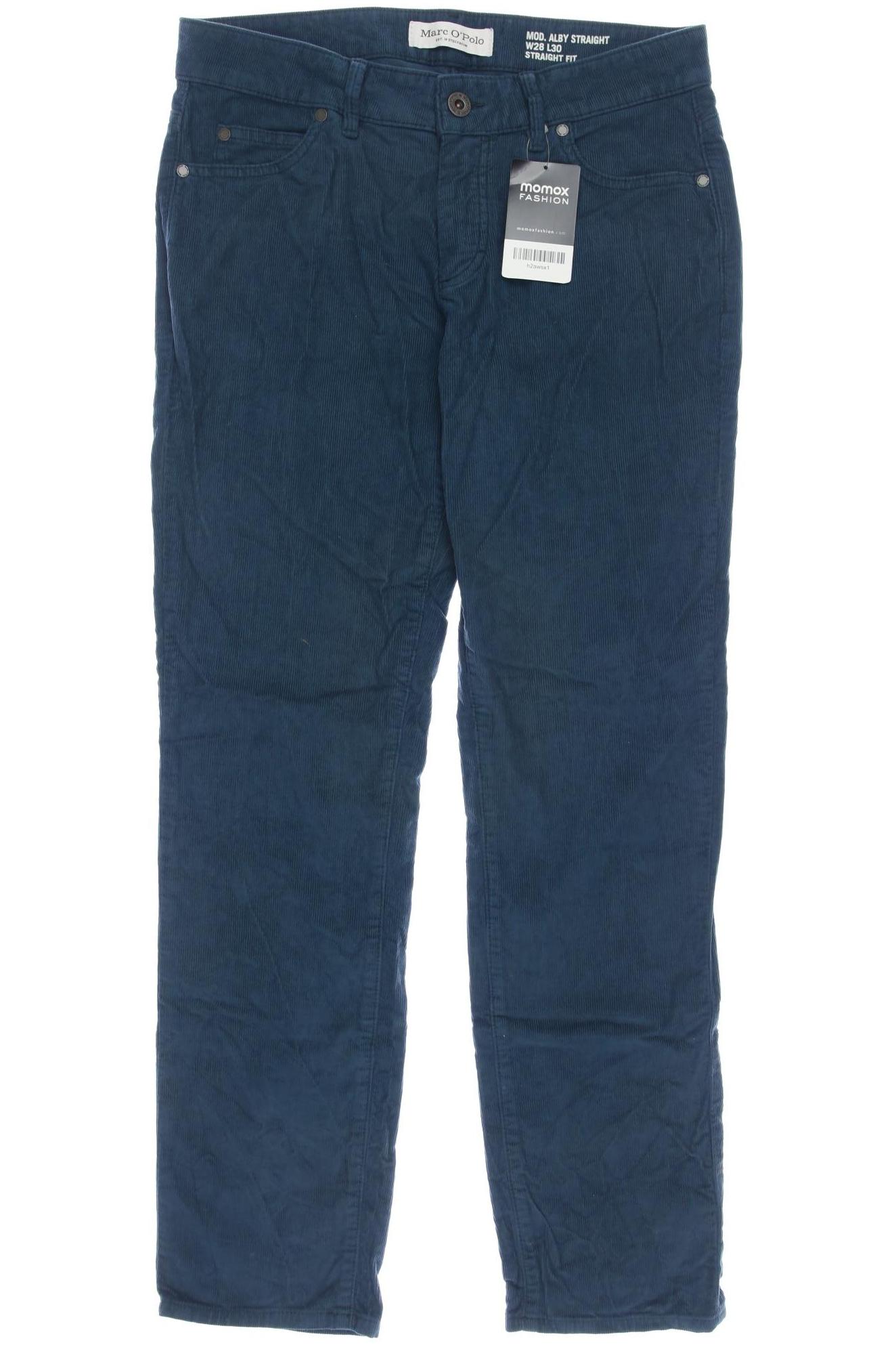 Thumbnail - Marc O Polo Damen Stoffhose, türkis, Gr. 28