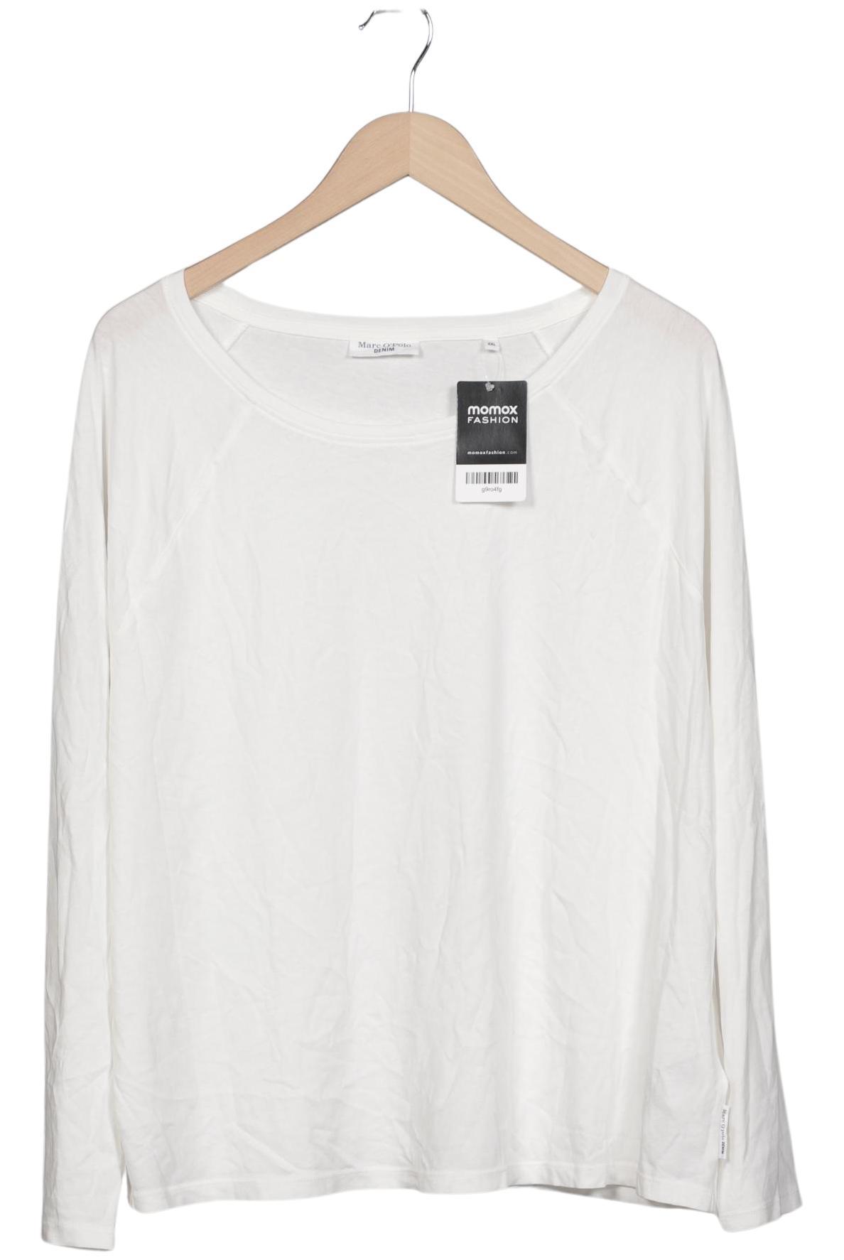 

Marc O Polo Damen Langarmshirt, weiß, Gr. 46