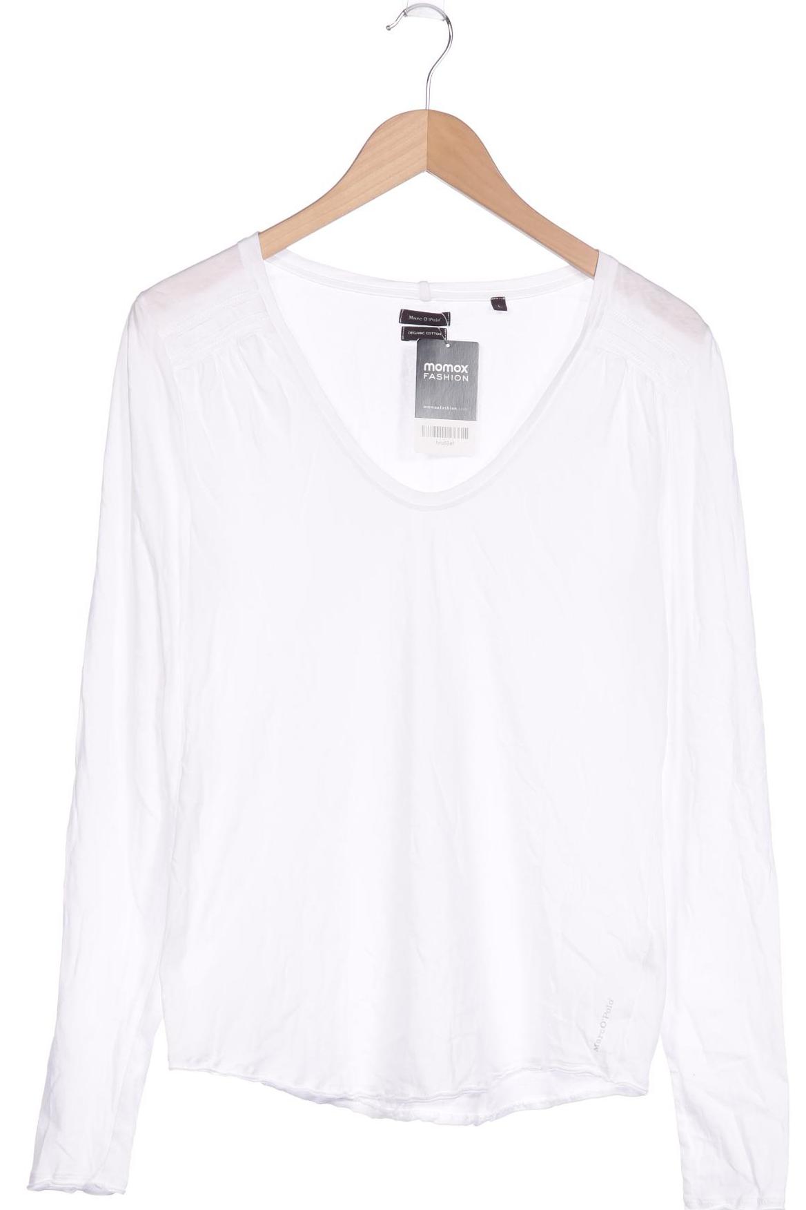 

Marc O Polo Damen Langarmshirt, weiß, Gr. 42