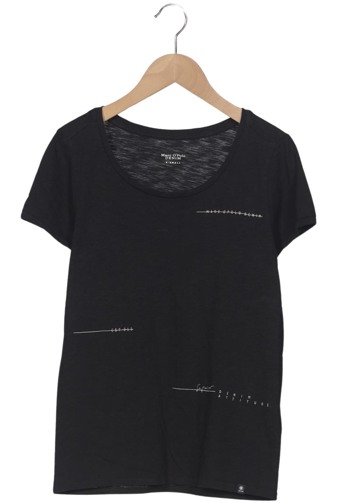 

Marc O Polo Damen T-Shirt, schwarz, Gr. 34