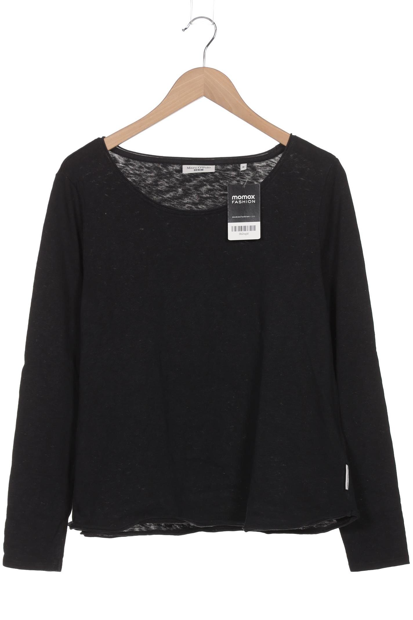 

Marc O Polo Damen Langarmshirt, schwarz, Gr. 38