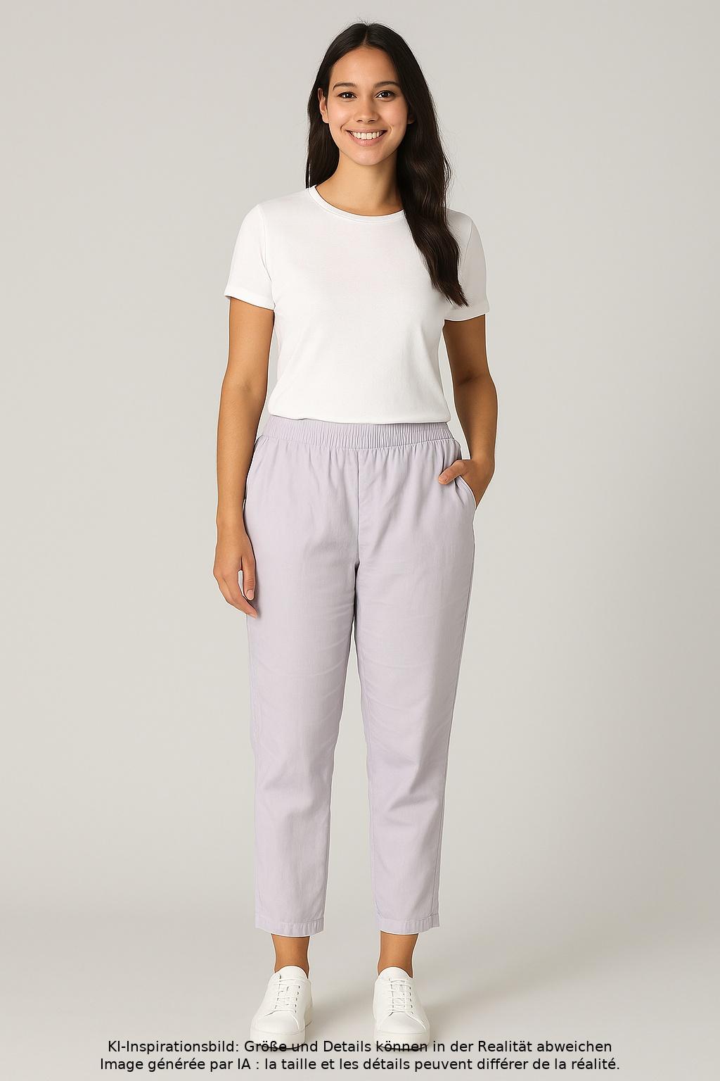 

Marc O Polo Damen Stoffhose, flieder, Gr. 42