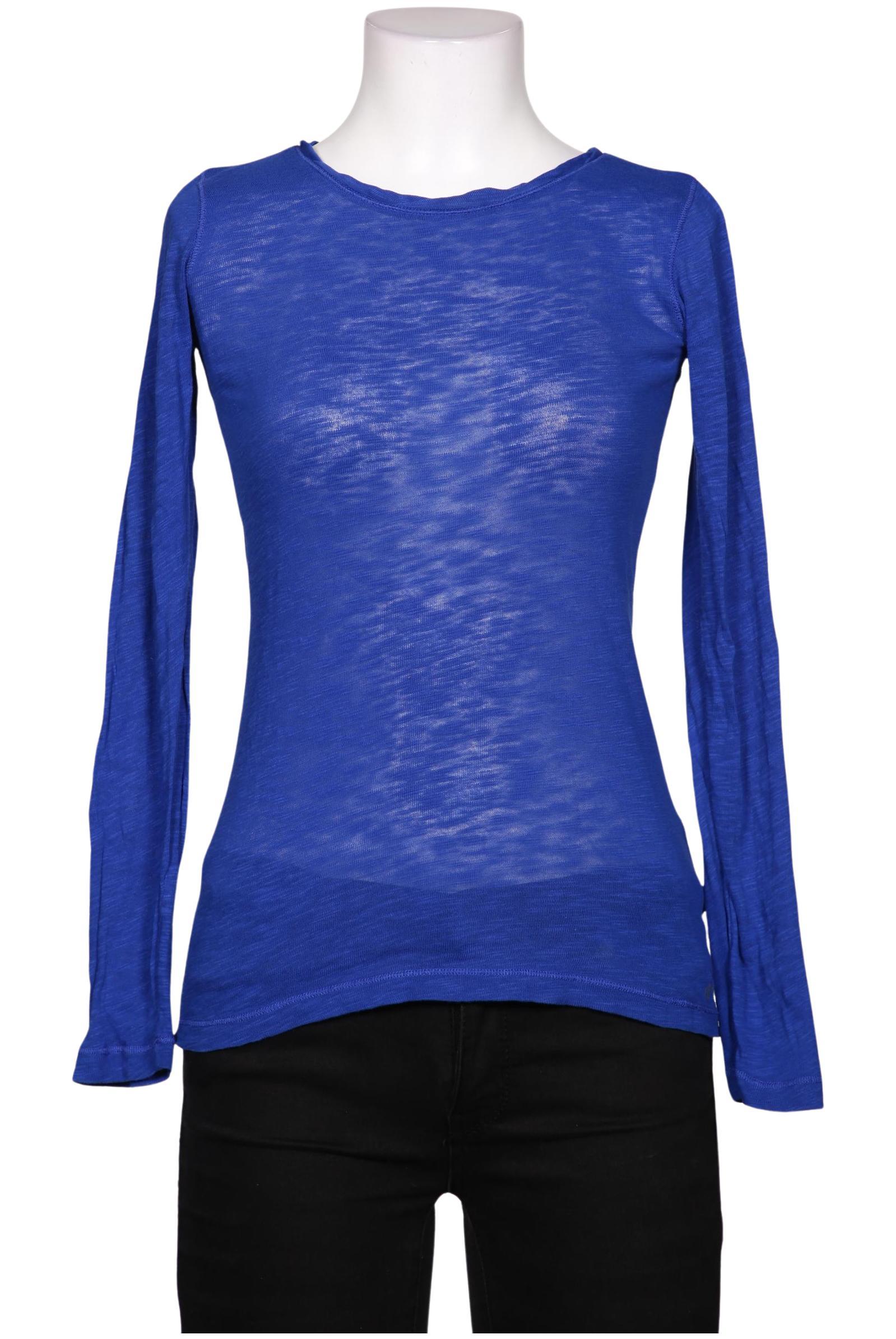 

Marc O Polo Damen Langarmshirt, blau, Gr. 34