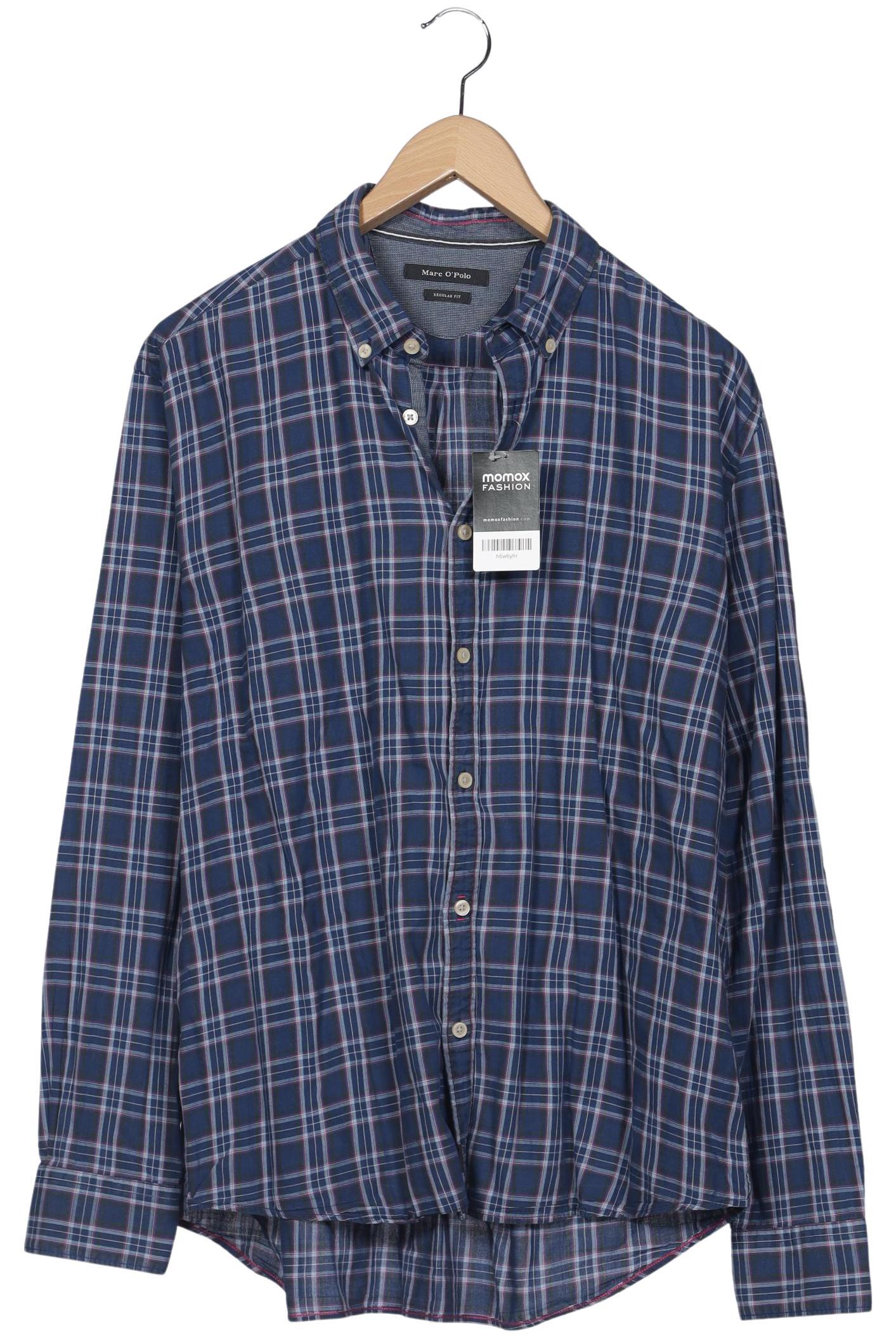 

Marc O Polo Herren Hemd, marineblau, Gr. 56