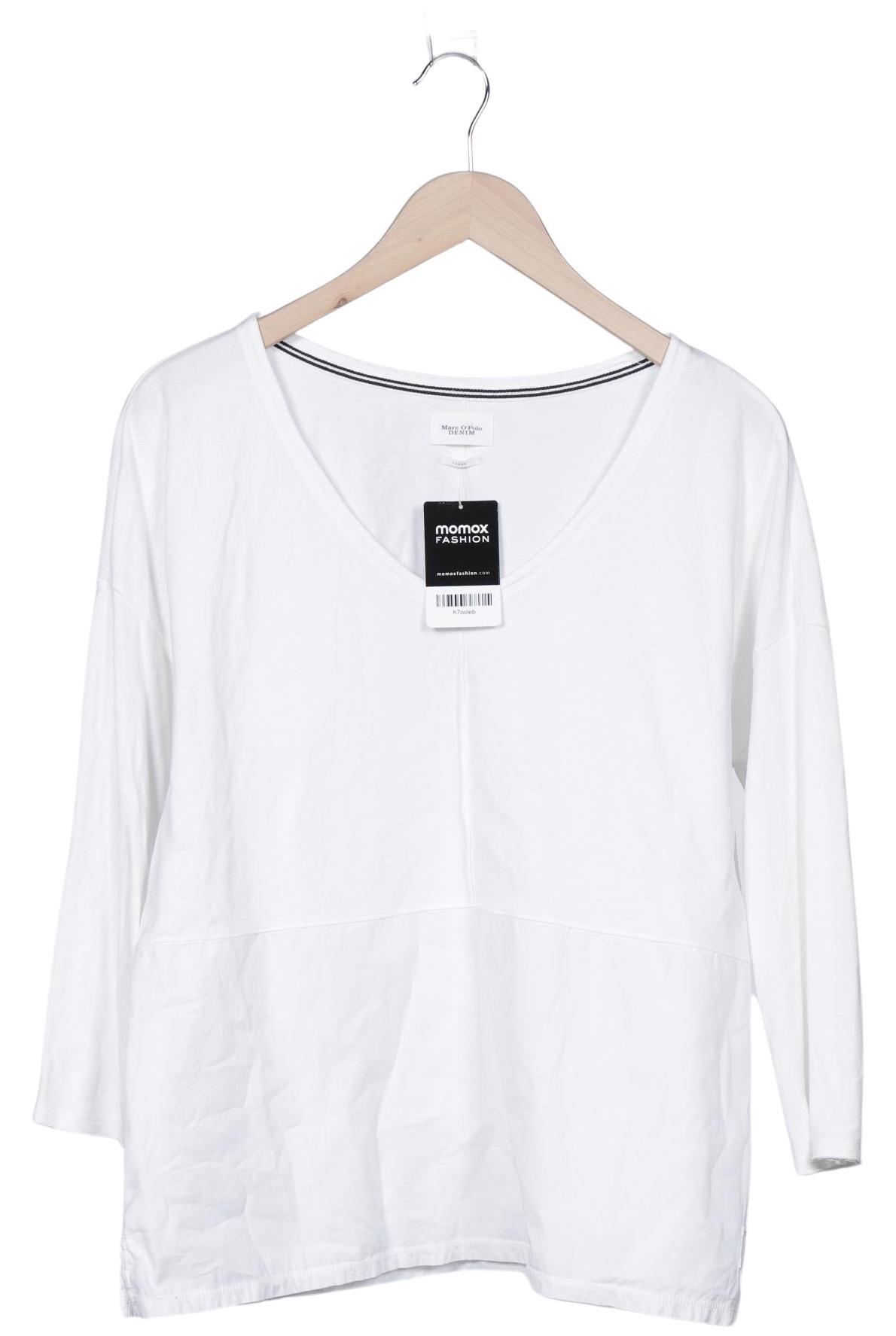 

Marc O Polo Damen Langarmshirt, weiß, Gr. 42