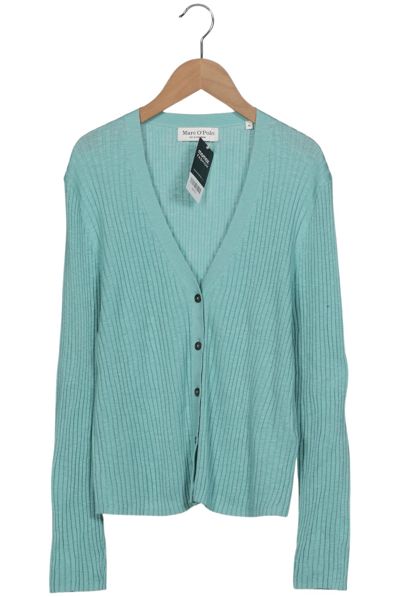 

Marc O Polo Damen Strickjacke, türkis, Gr. 44