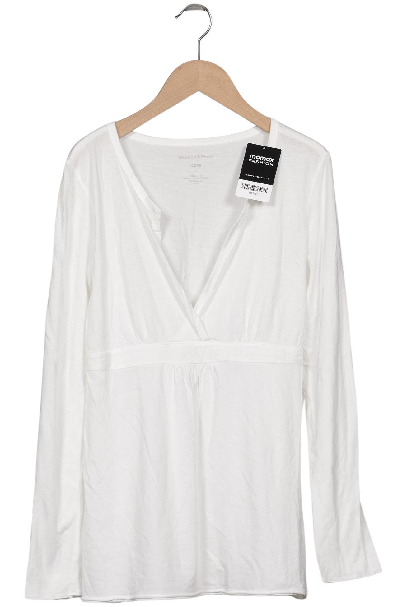 

Marc O Polo Damen Langarmshirt, weiß, Gr. 42