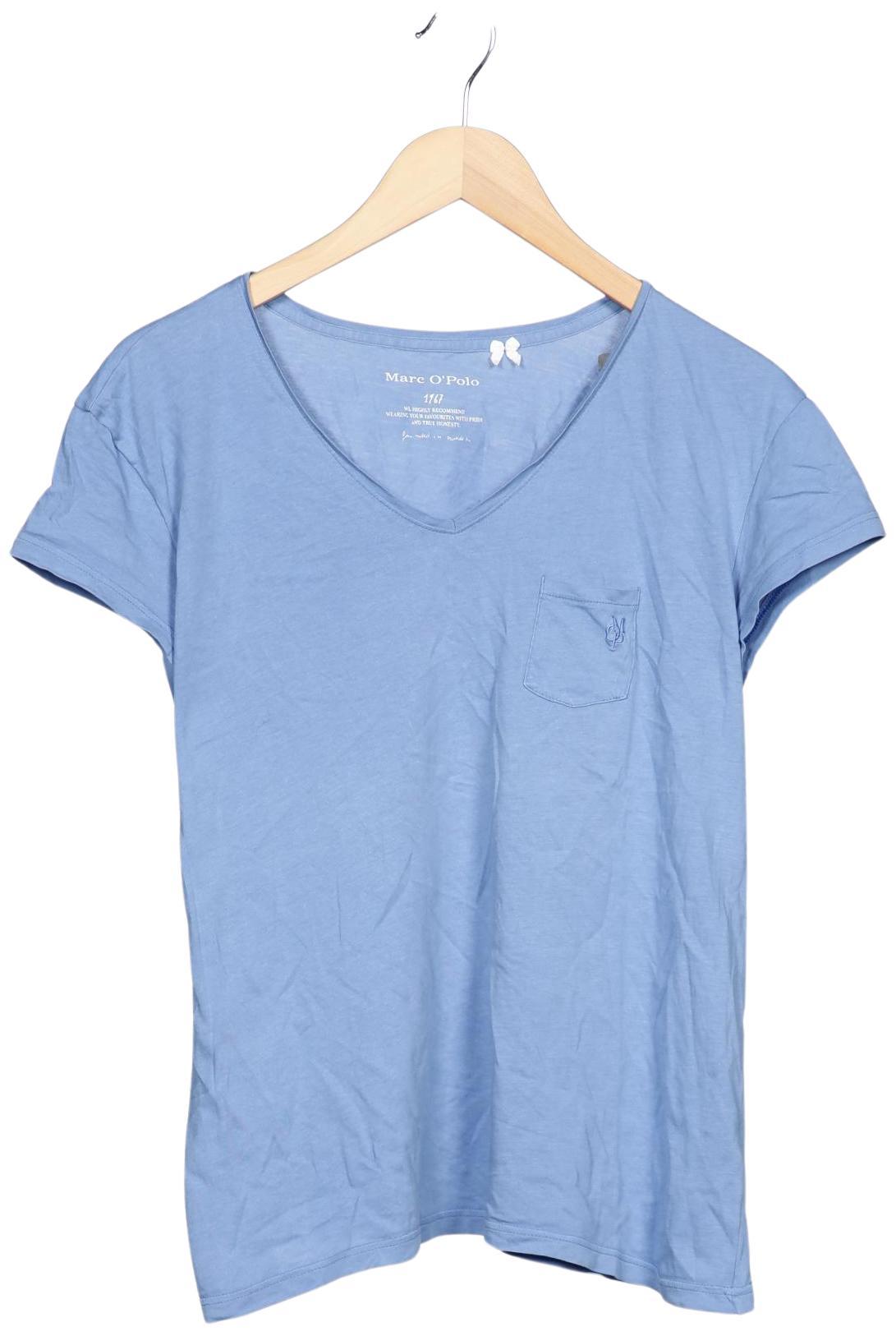 

Marc O Polo Damen T-Shirt, hellblau, Gr. 40