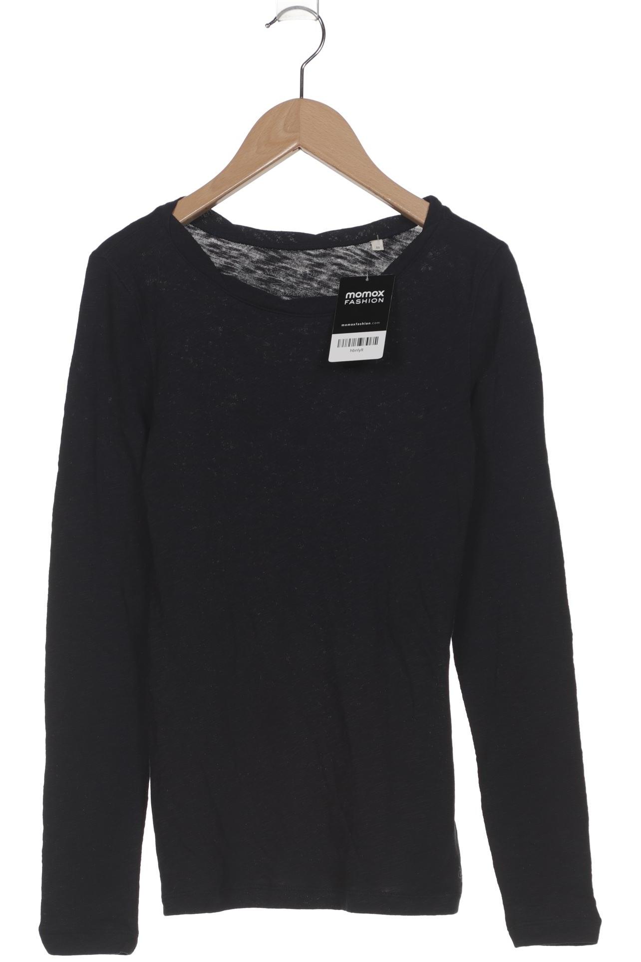 

Marc O Polo Damen Langarmshirt, marineblau, Gr. 34