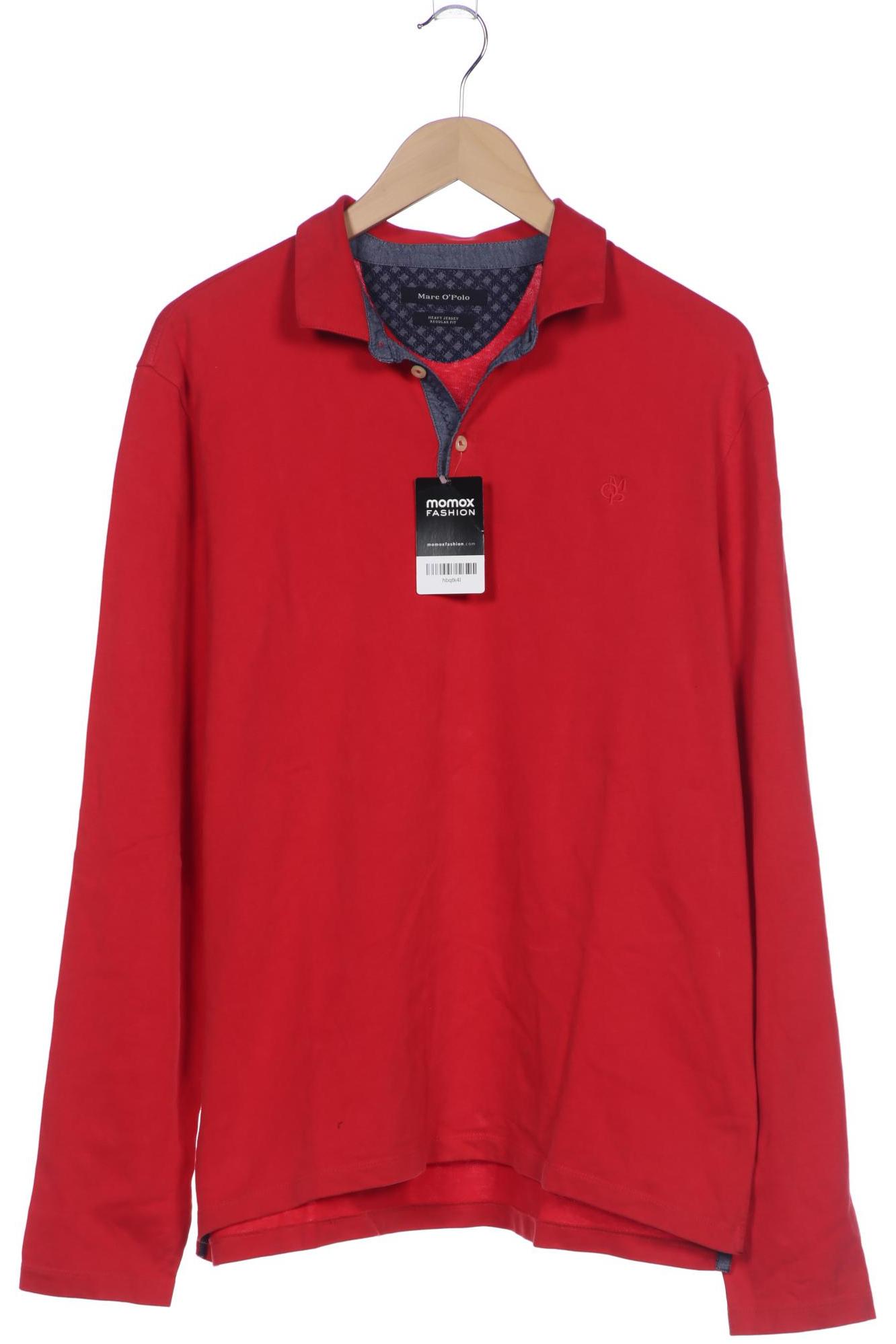 

Marc O Polo Herren Langarmshirt, rot, Gr. 52