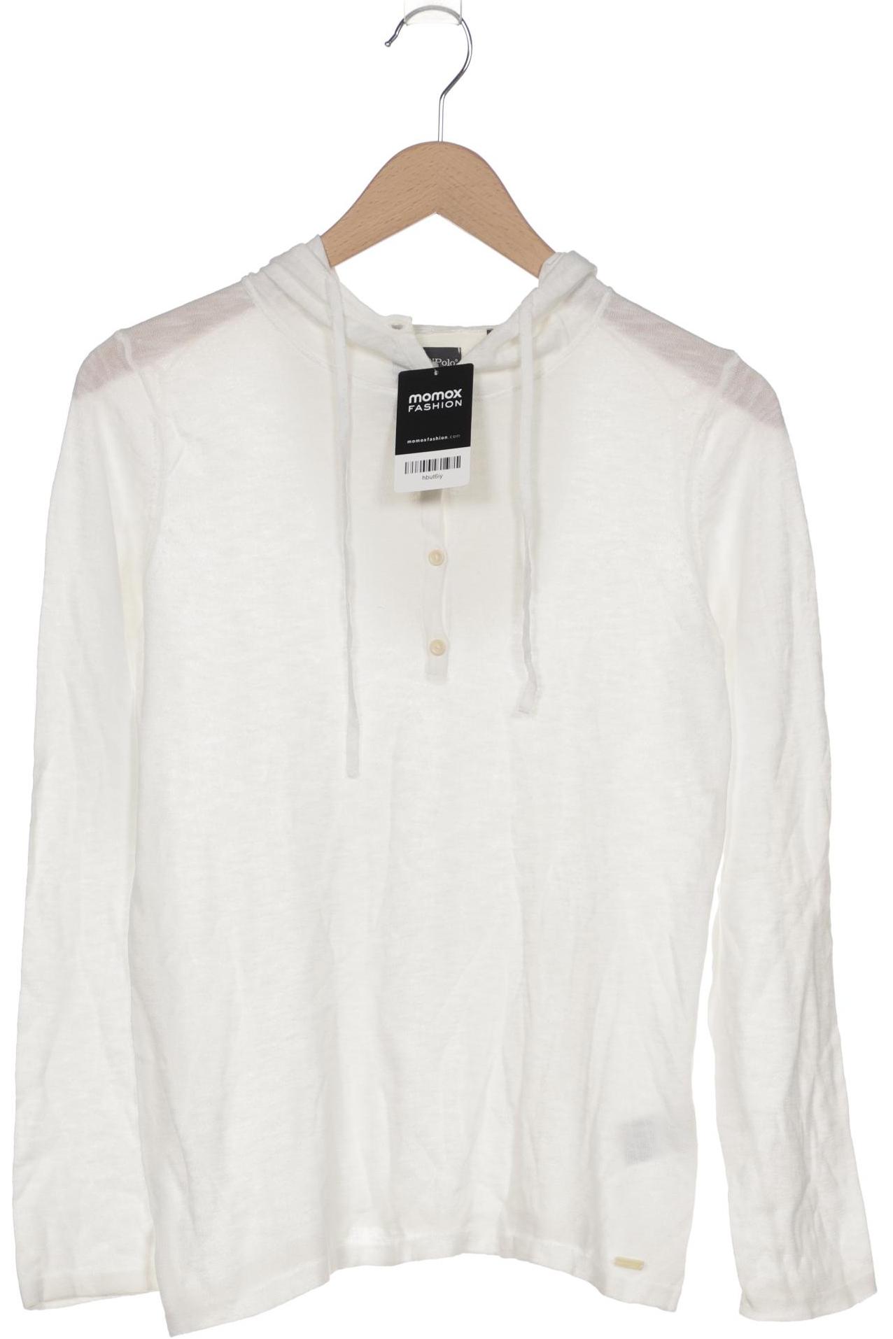 

Marc O Polo Damen Langarmshirt, weiß, Gr. 36