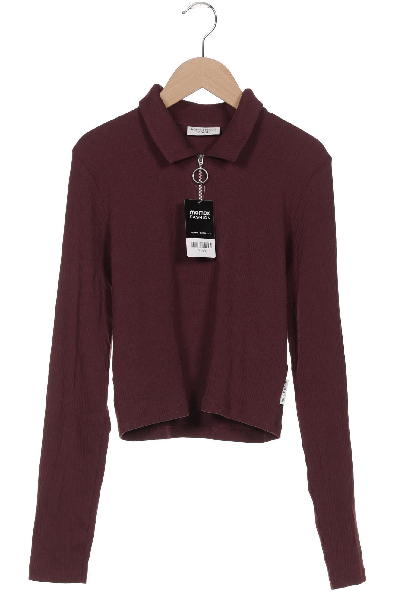 

Marc O Polo Damen Langarmshirt, bordeaux, Gr. 42