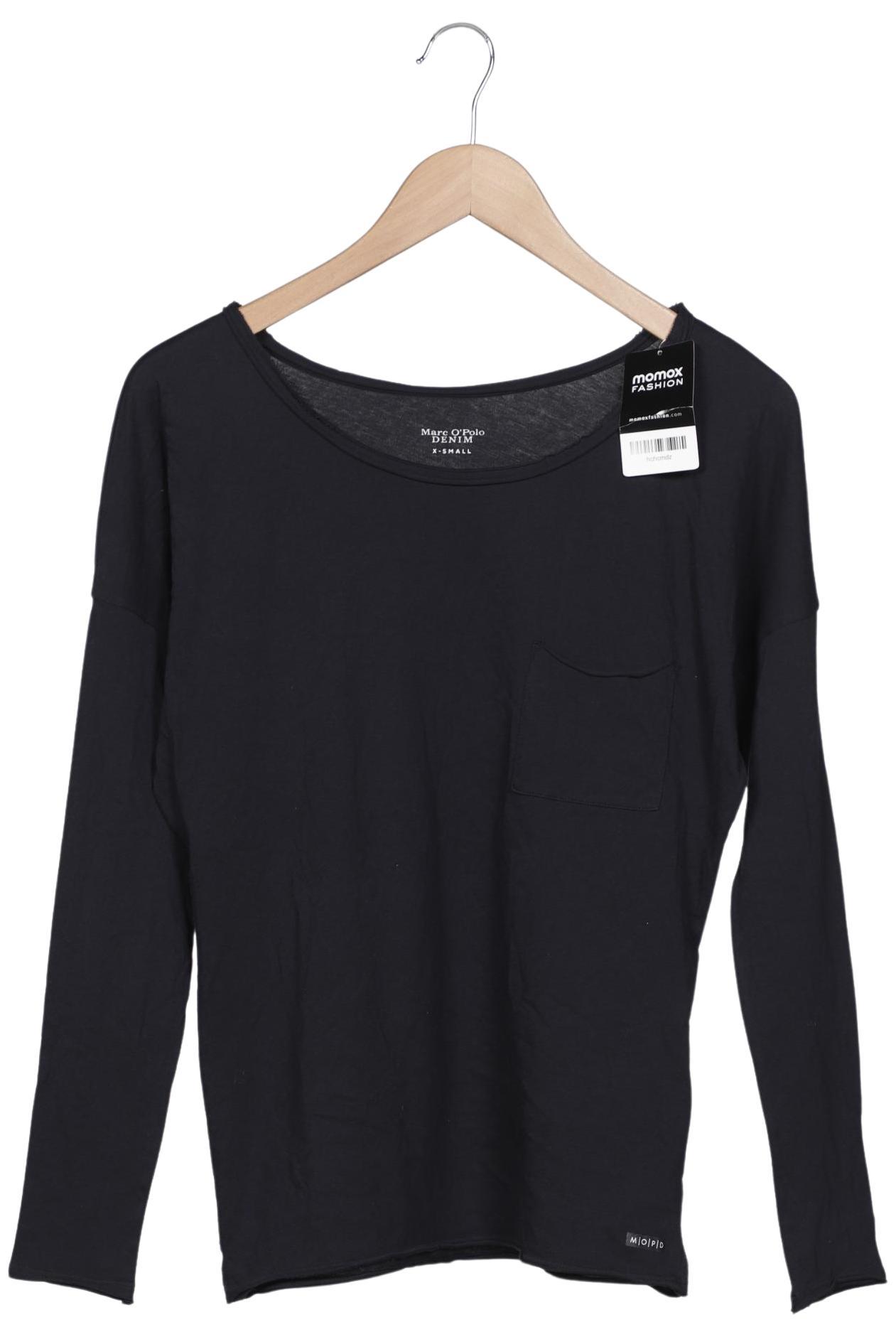 

Marc O Polo Damen Langarmshirt, marineblau, Gr. 34