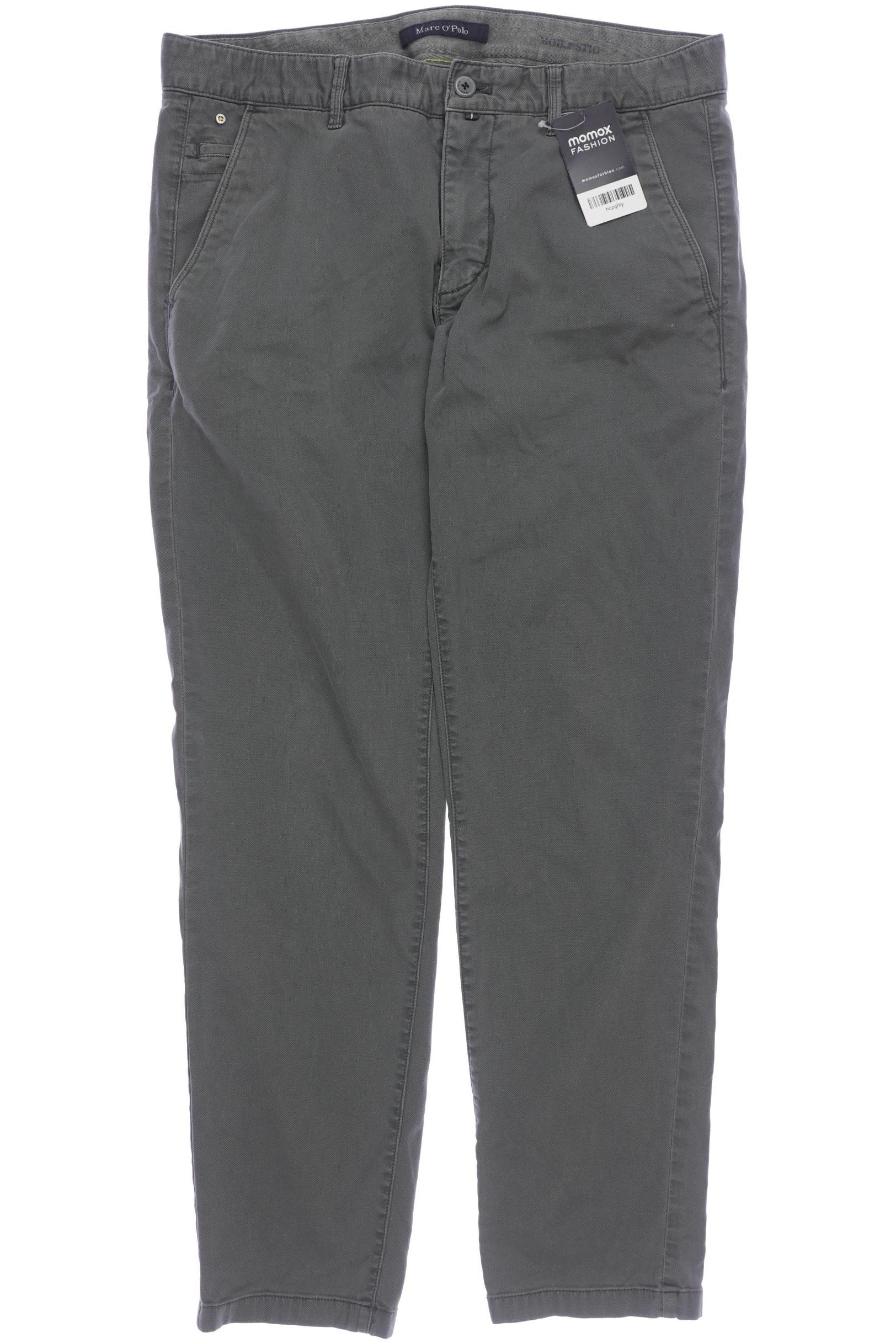 

Marc O Polo Herren Stoffhose, grün, Gr. 33