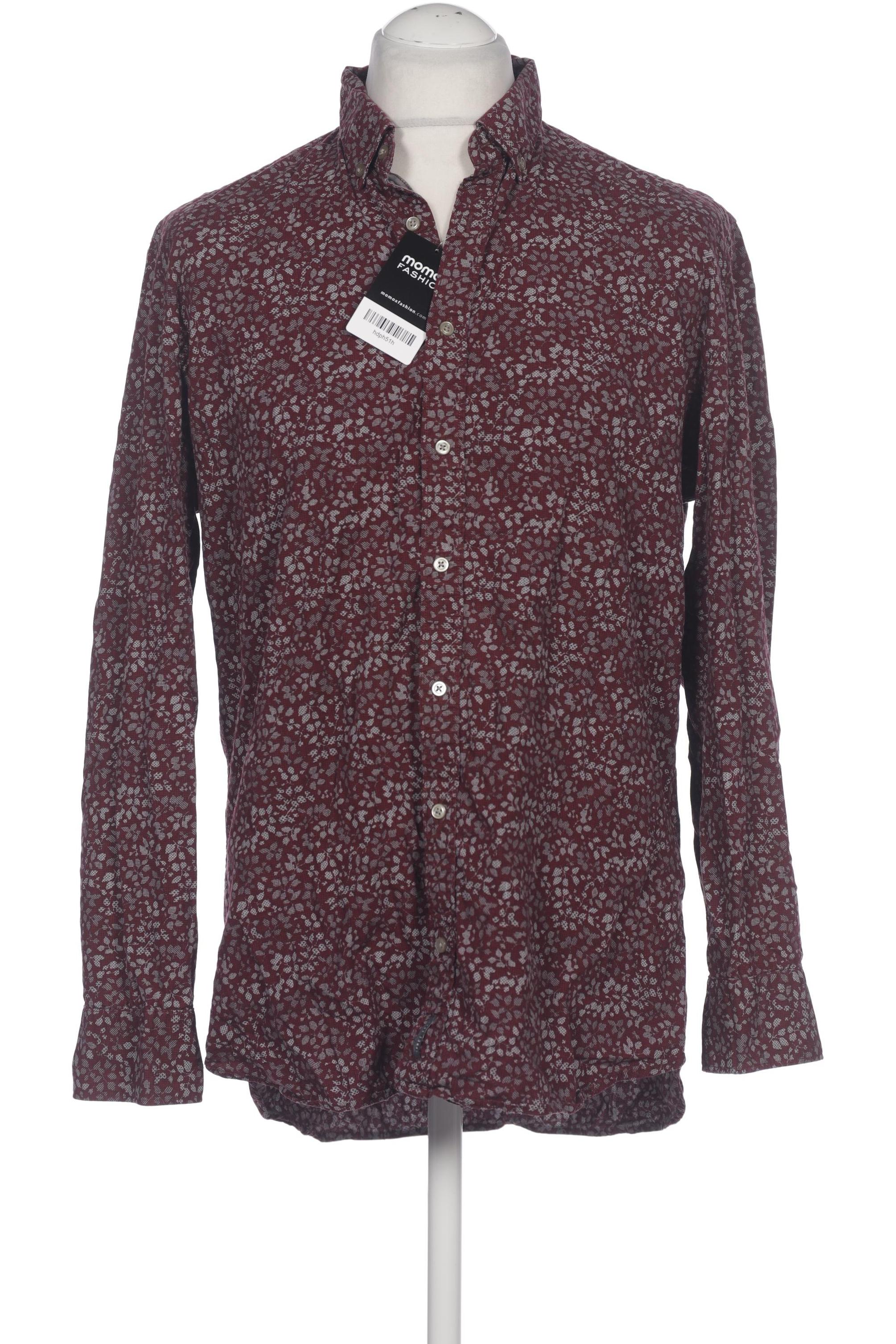 

Marc O Polo Herren Hemd, bordeaux, Gr. 54