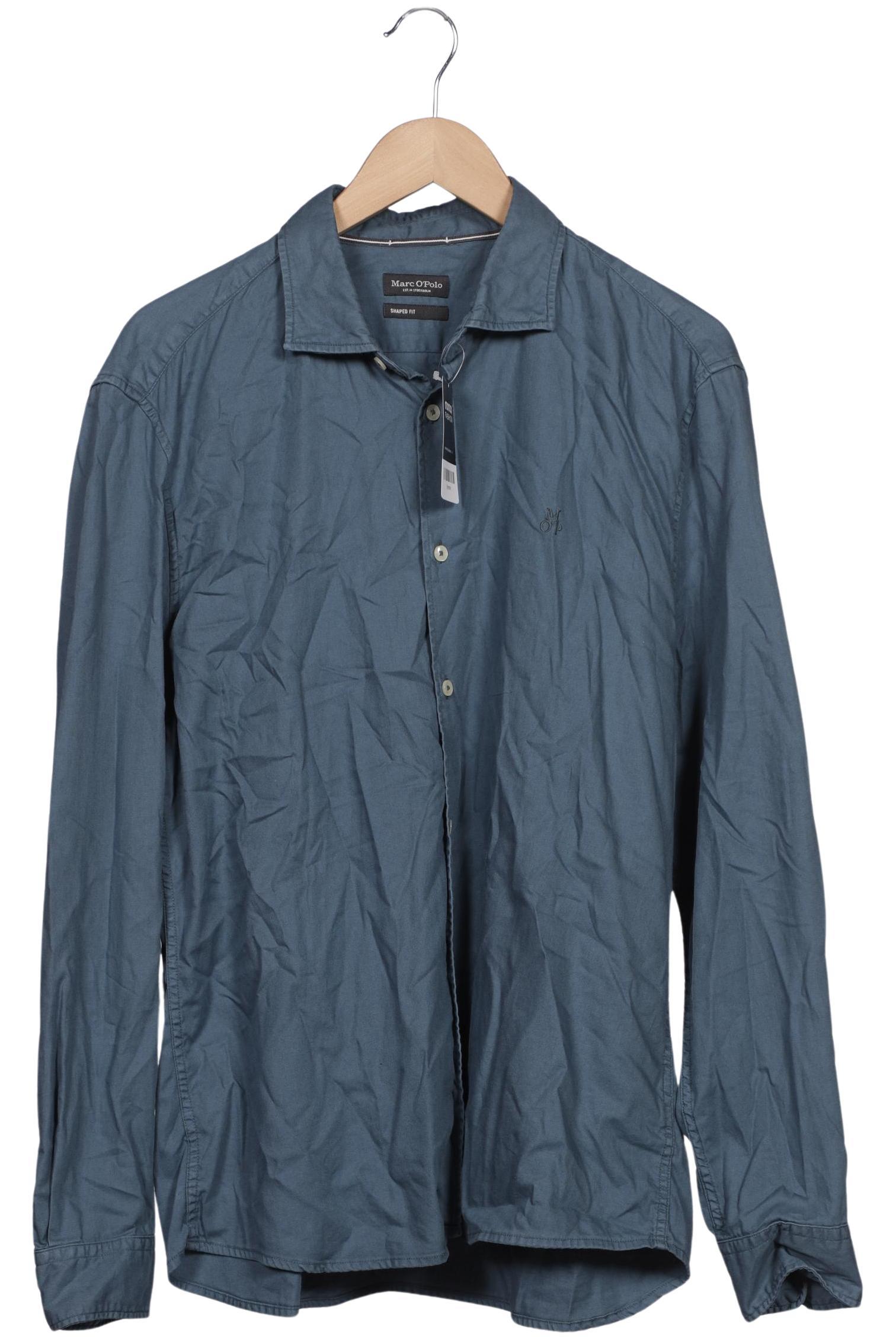 

Marc O Polo Herren Hemd, blau, Gr. 56