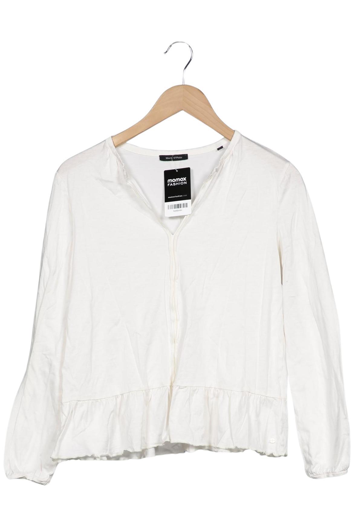 

Marc O Polo Damen Langarmshirt, weiß, Gr. 36