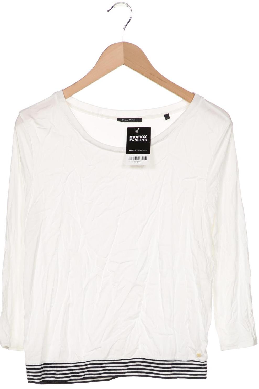 

Marc O Polo Damen Langarmshirt, weiß
